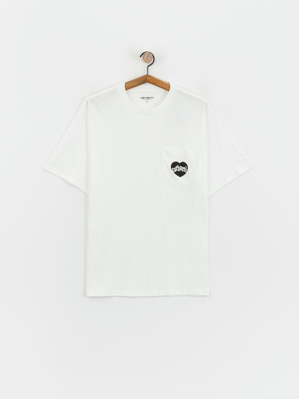 T-shirt Carhartt WIP Amour Pocket (white/black)