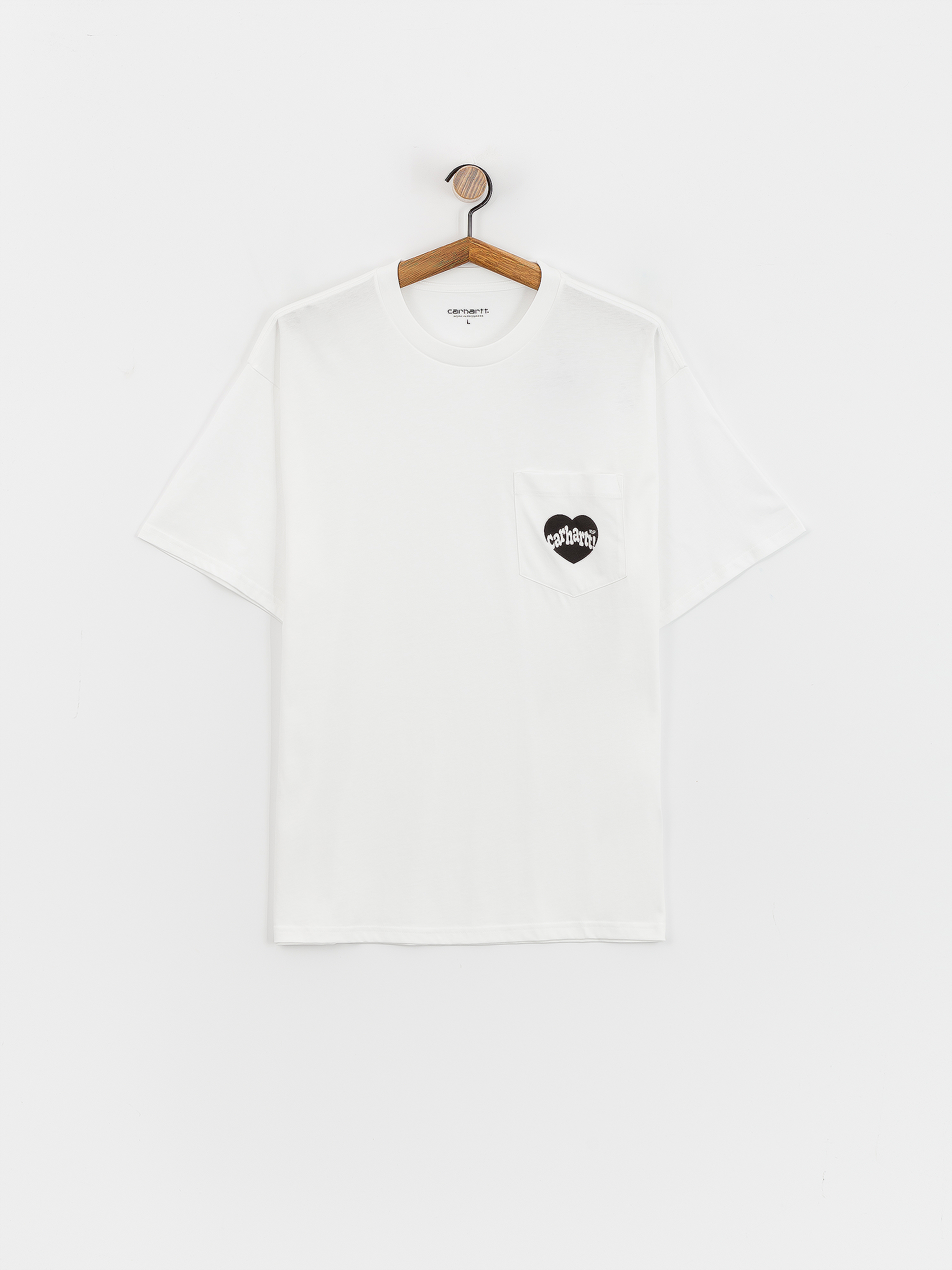 T-shirt Carhartt WIP Amour Pocket (white/black)