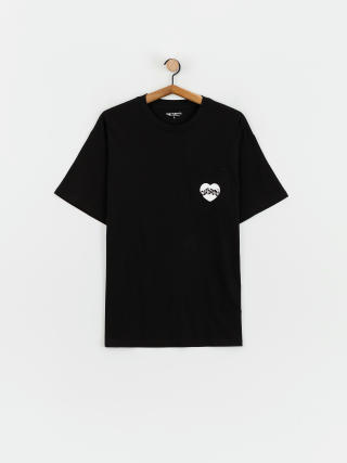T-shirt Carhartt WIP Amour Pocket (black/white)