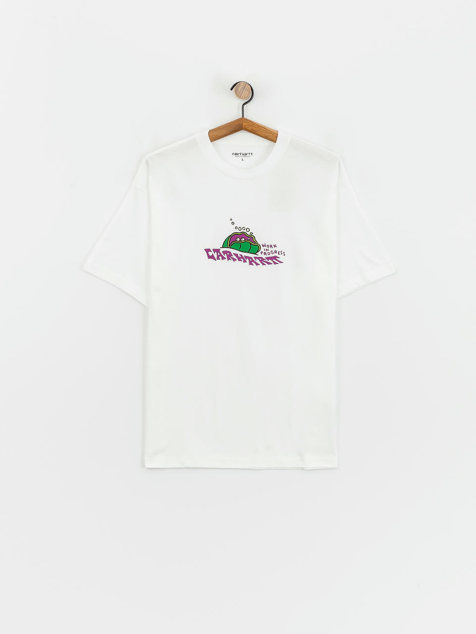 T-shirt Carhartt WIP Clam (white)