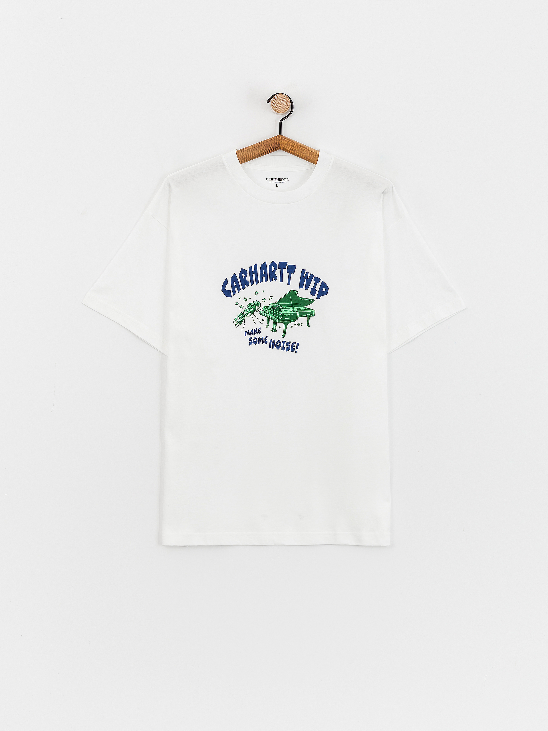 T-shirt Carhartt WIP Noisy (white)