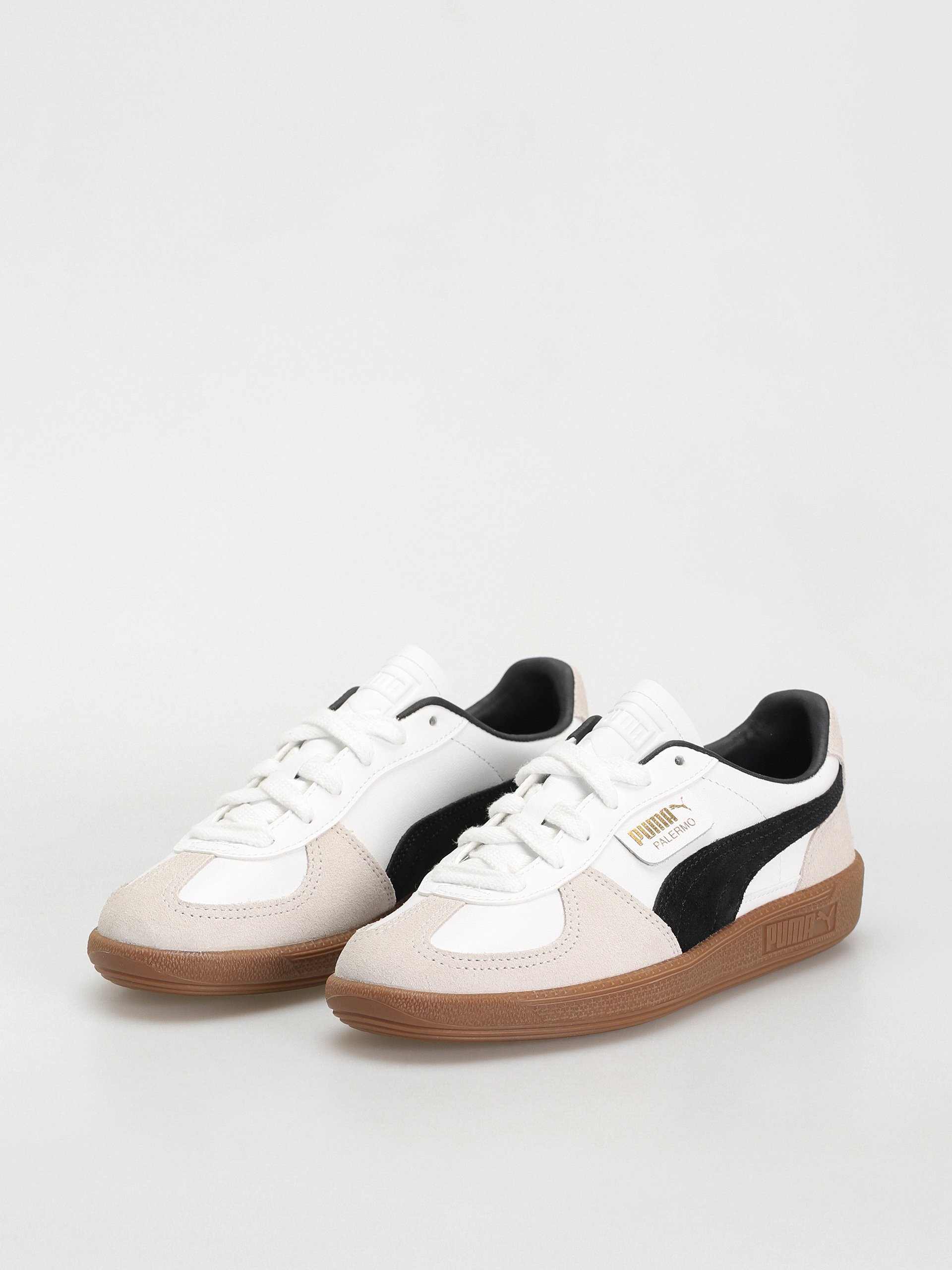 Buty Puma Palermo Leather (puma white vapor gray gum)