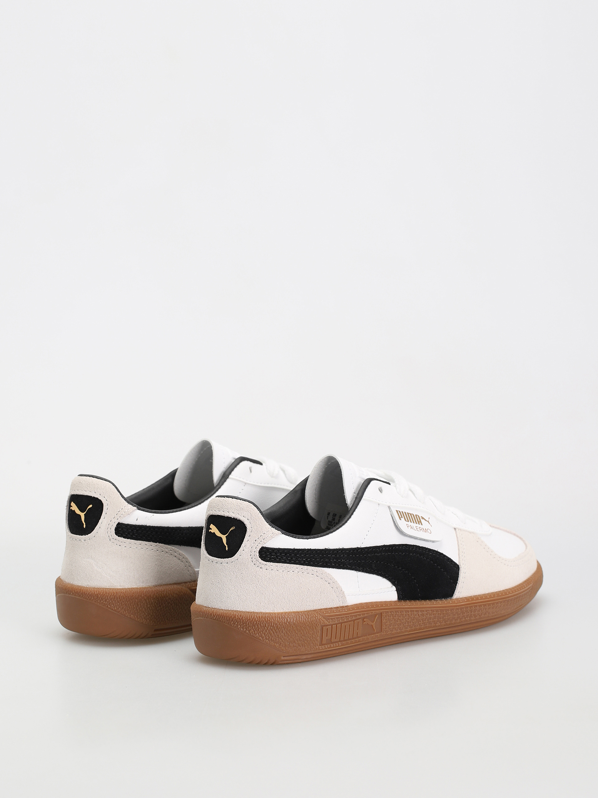 Buty Puma Palermo Leather (puma white vapor gray gum)