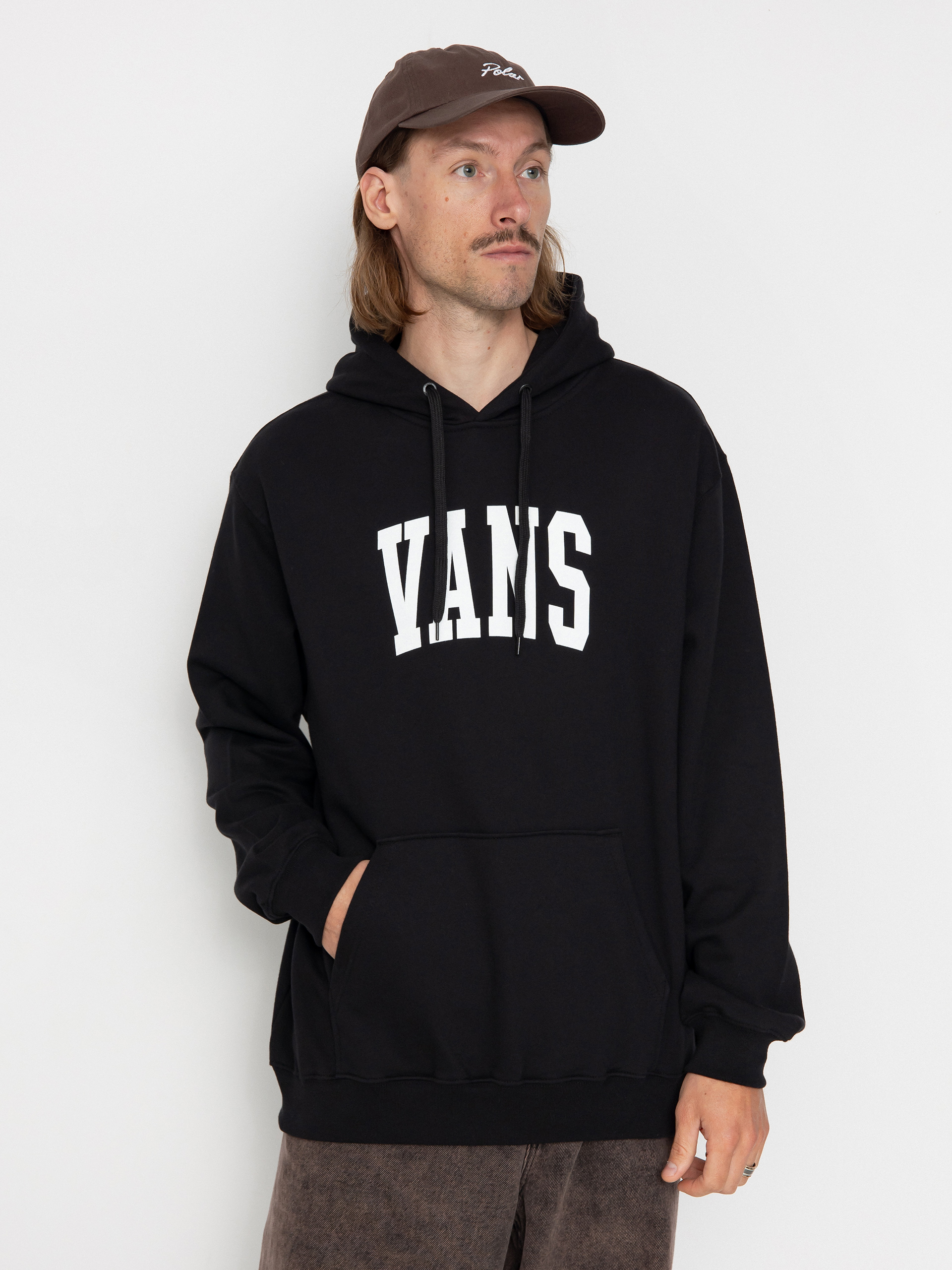 Bluza z kapturem Vans Arched HD (black)