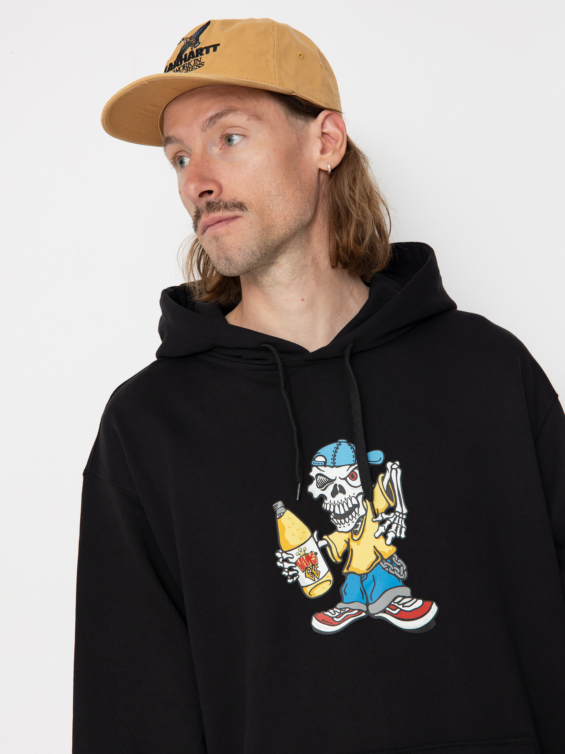 Bluza z kapturem Vans Reggie Loose HD (black)