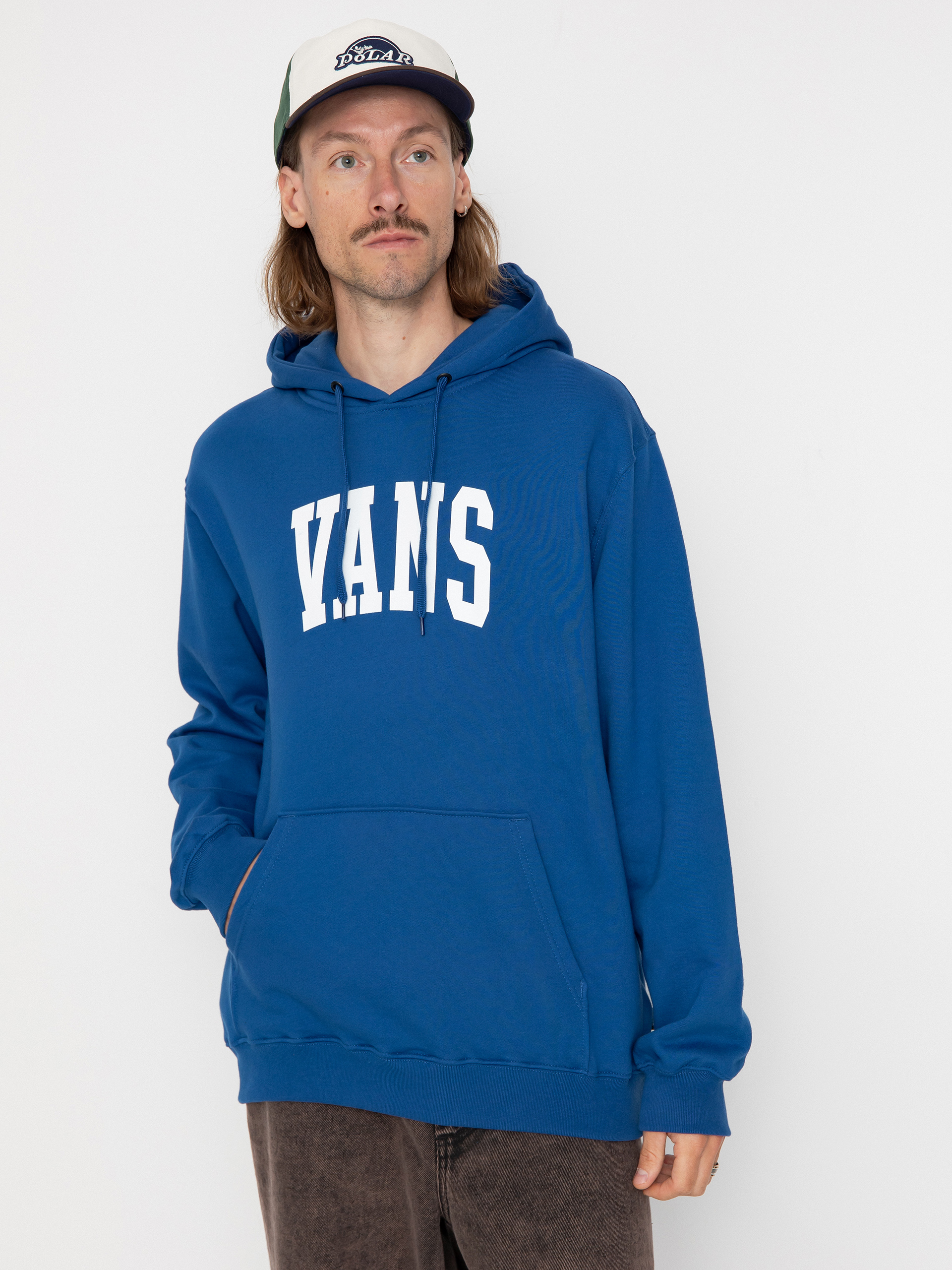 Bluza z kapturem Vans Arched HD (true blue)