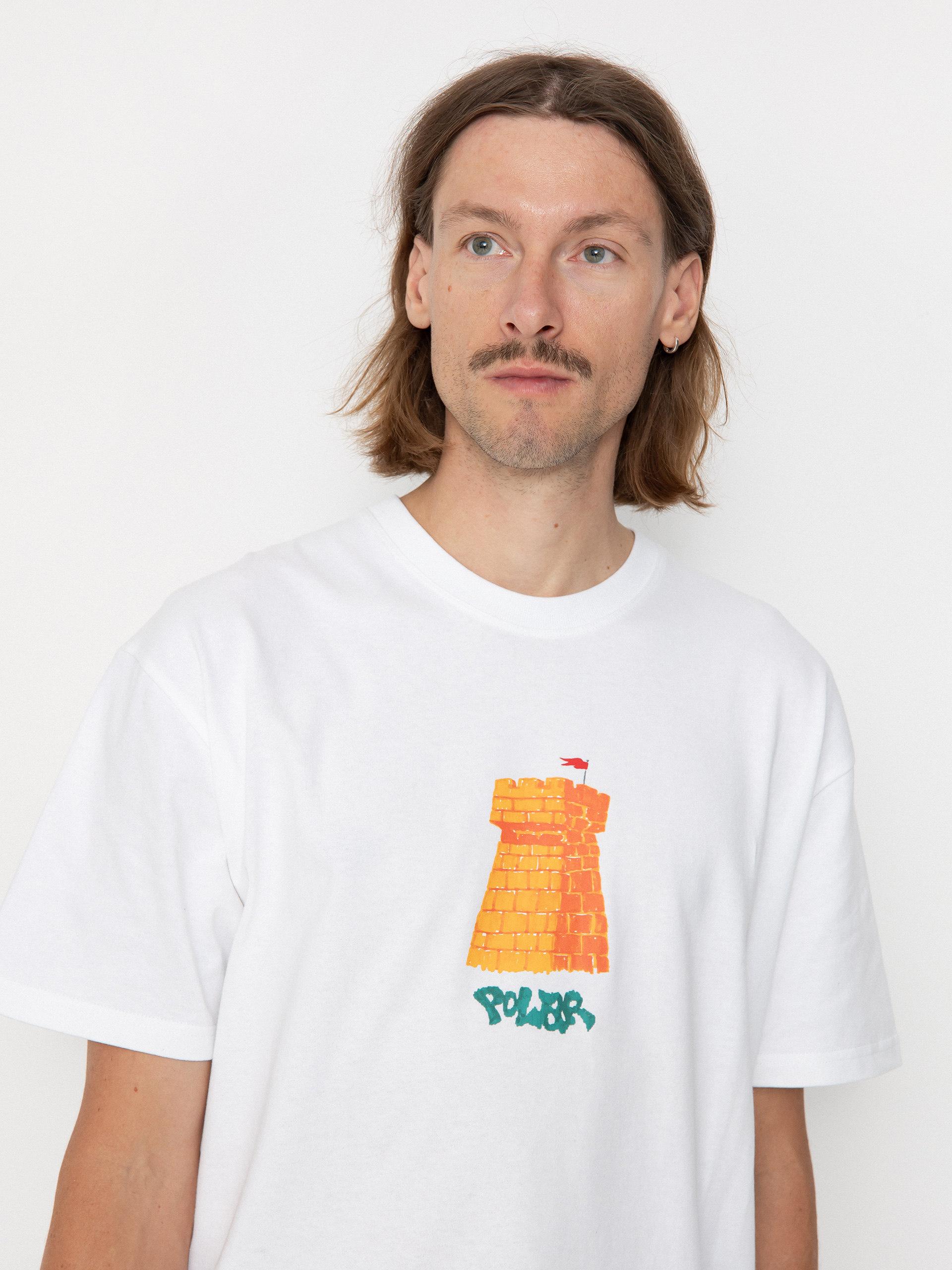 T-shirt Polar Skate Invasion (white)