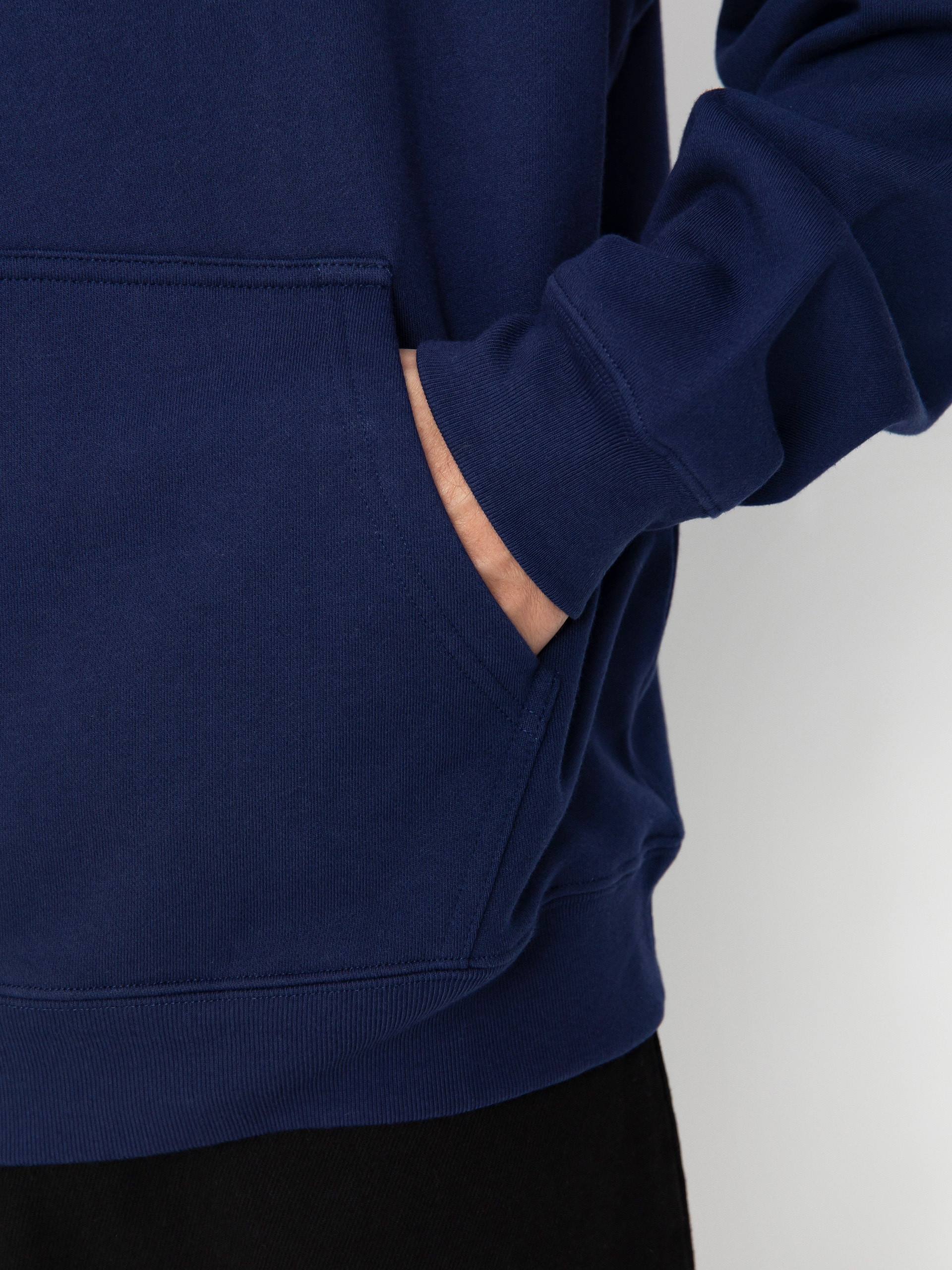 Bluza z kapturem Polar Skate Dave Hoodie Stroke Logo HD (dark blue)