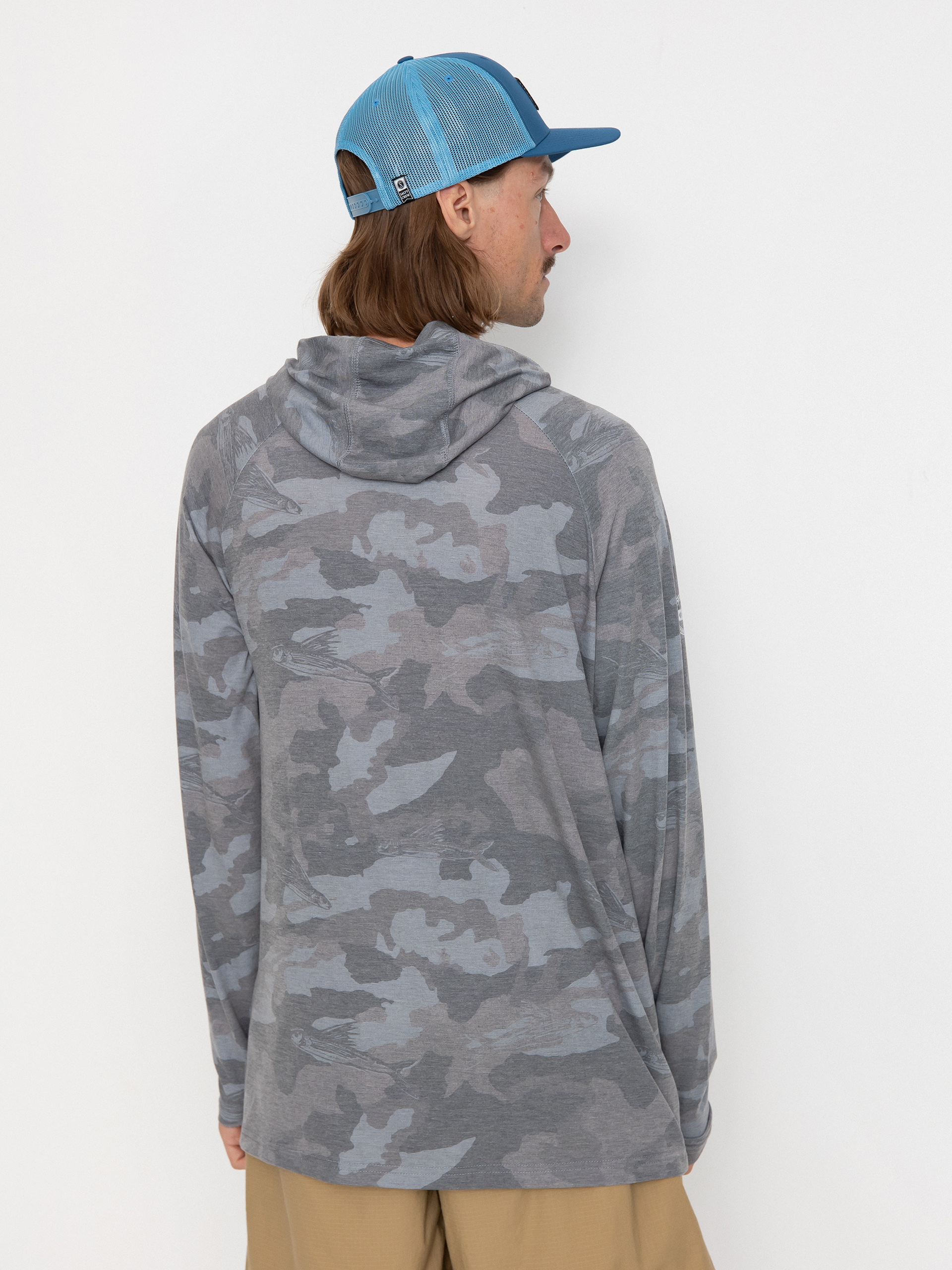Bluza z kapturem Salty Crew Mariner HD (black camo)