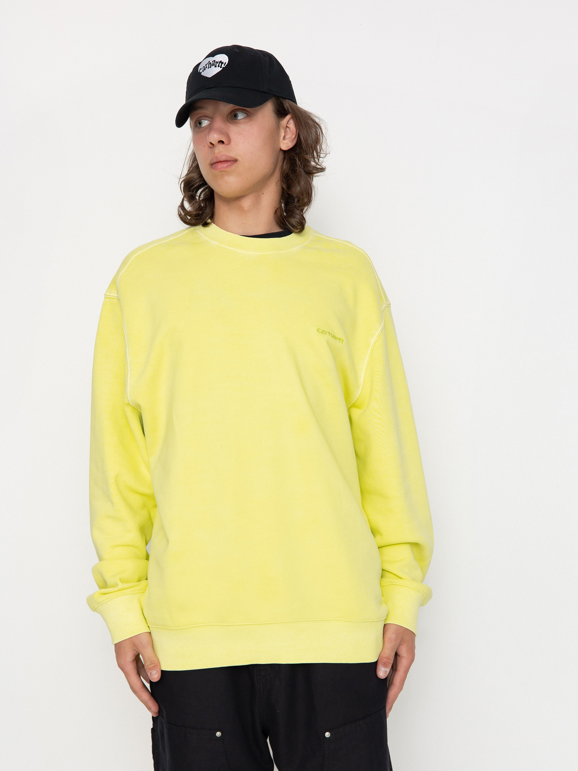 Bluza Carhartt WIP Duster Script (arctic lime)