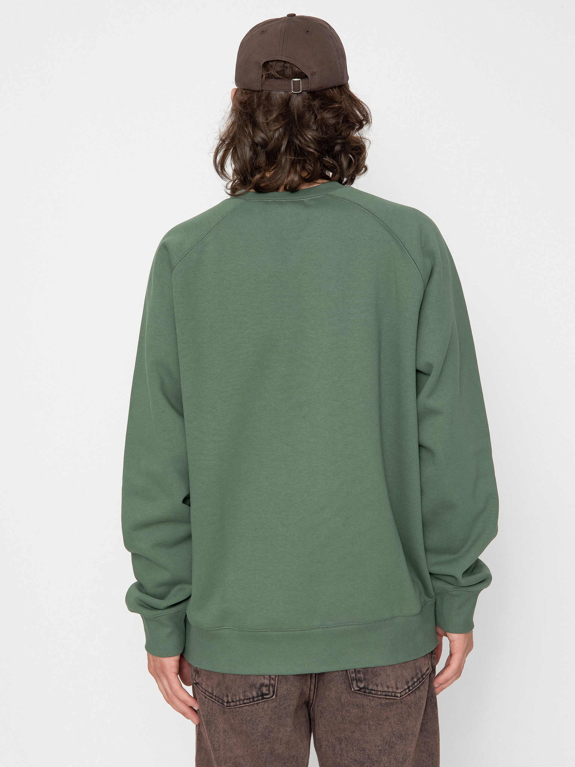 Bluza Carhartt WIP Chase (duck green/gold)