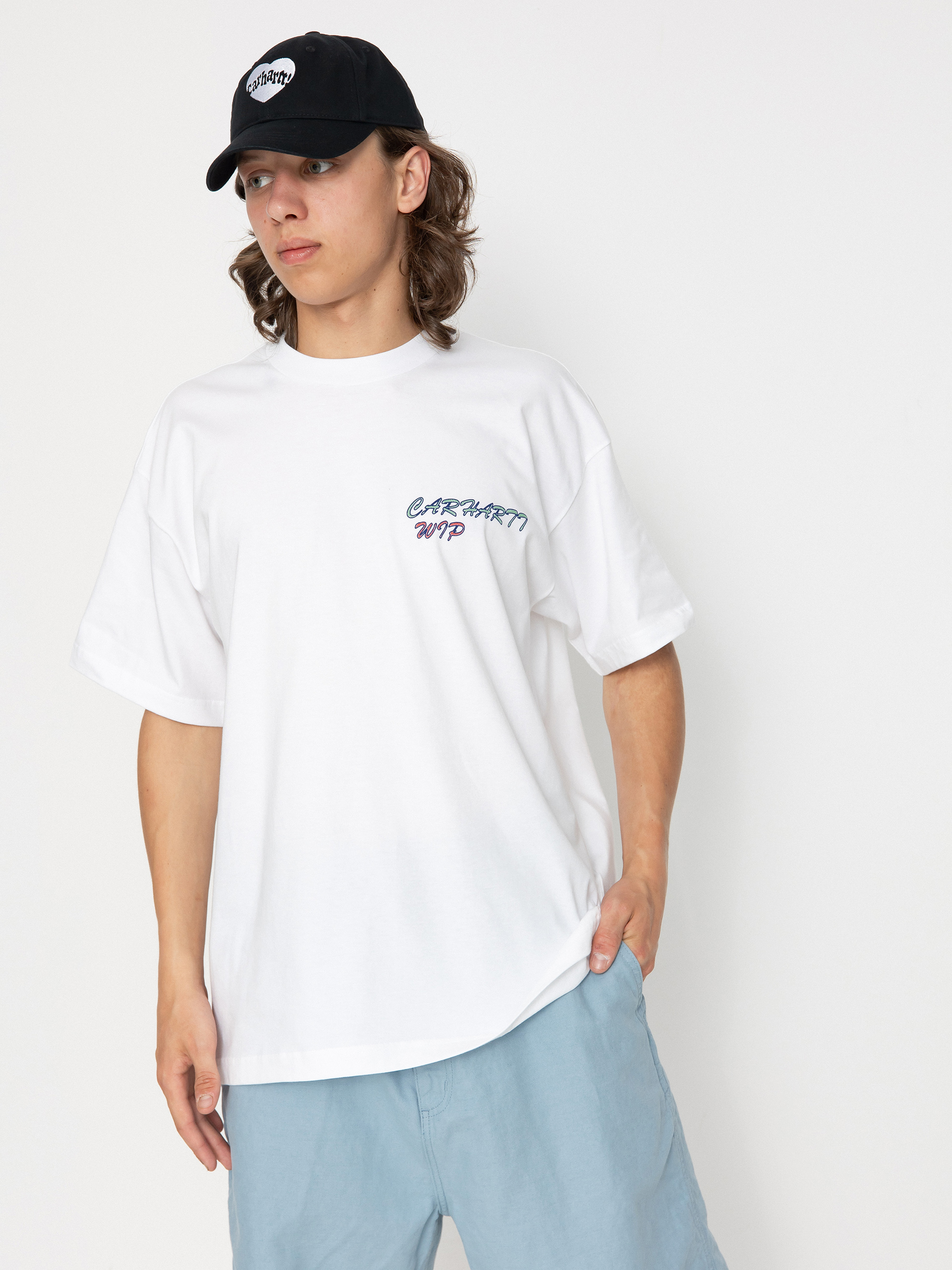 T-shirt Carhartt WIP Gelato (white)
