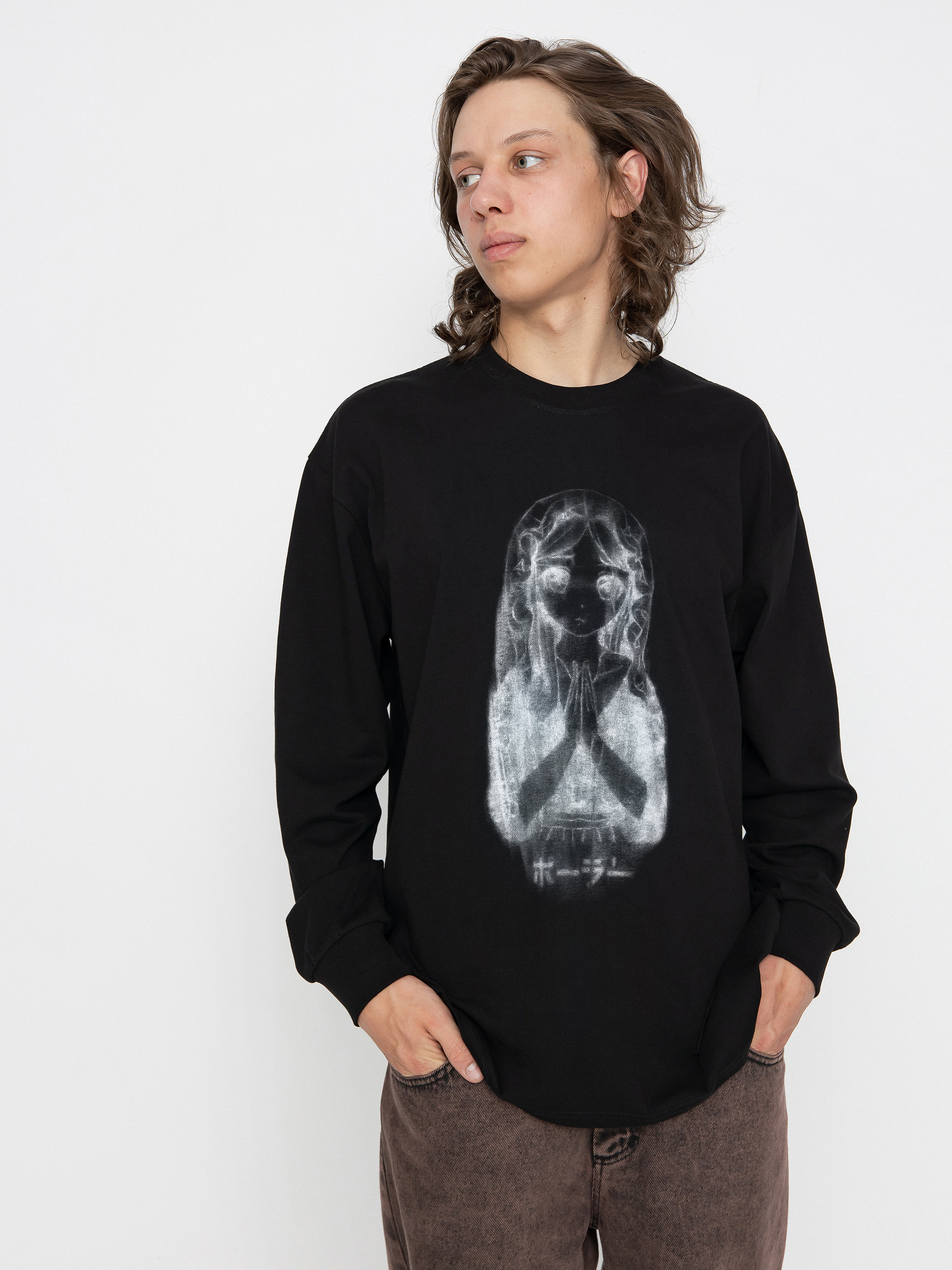 Longsleeve Polar Skate Saint Kawaii (black)