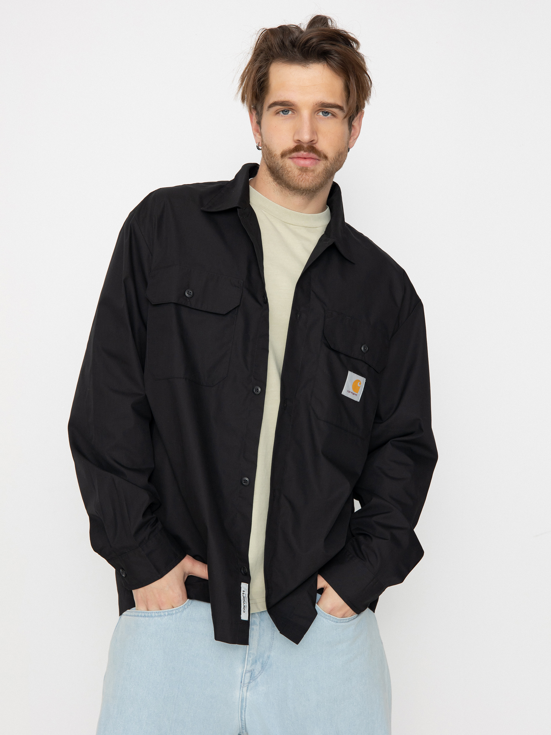 Koszula Carhartt WIP Craft LS (black)