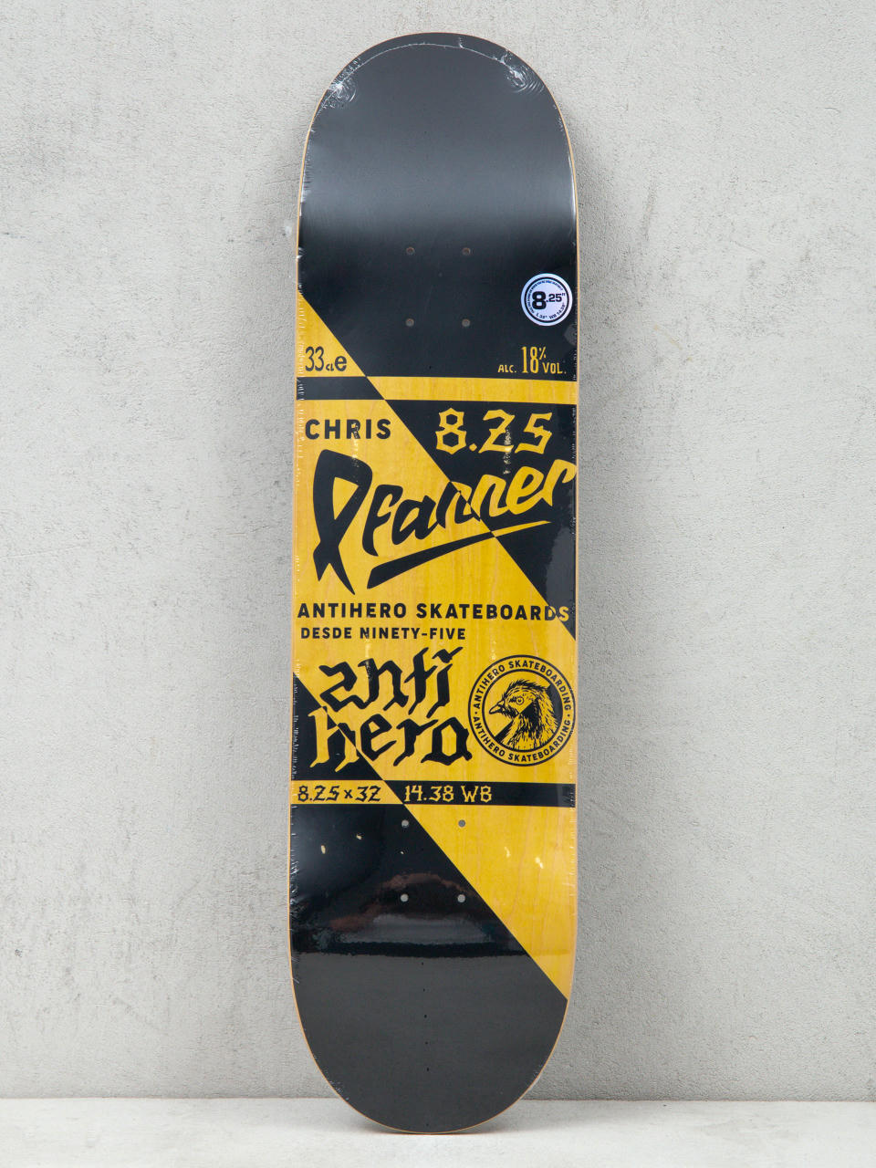 Deck Antihero Pfanner Refrescos (black/natural)