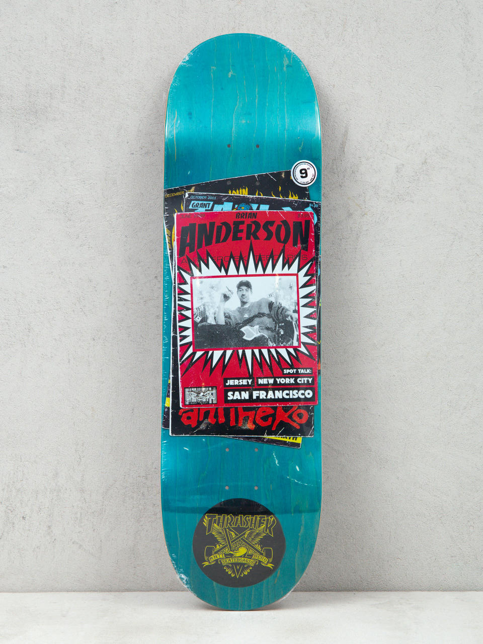 Deck Antihero Ba Thrasher (turquoise)