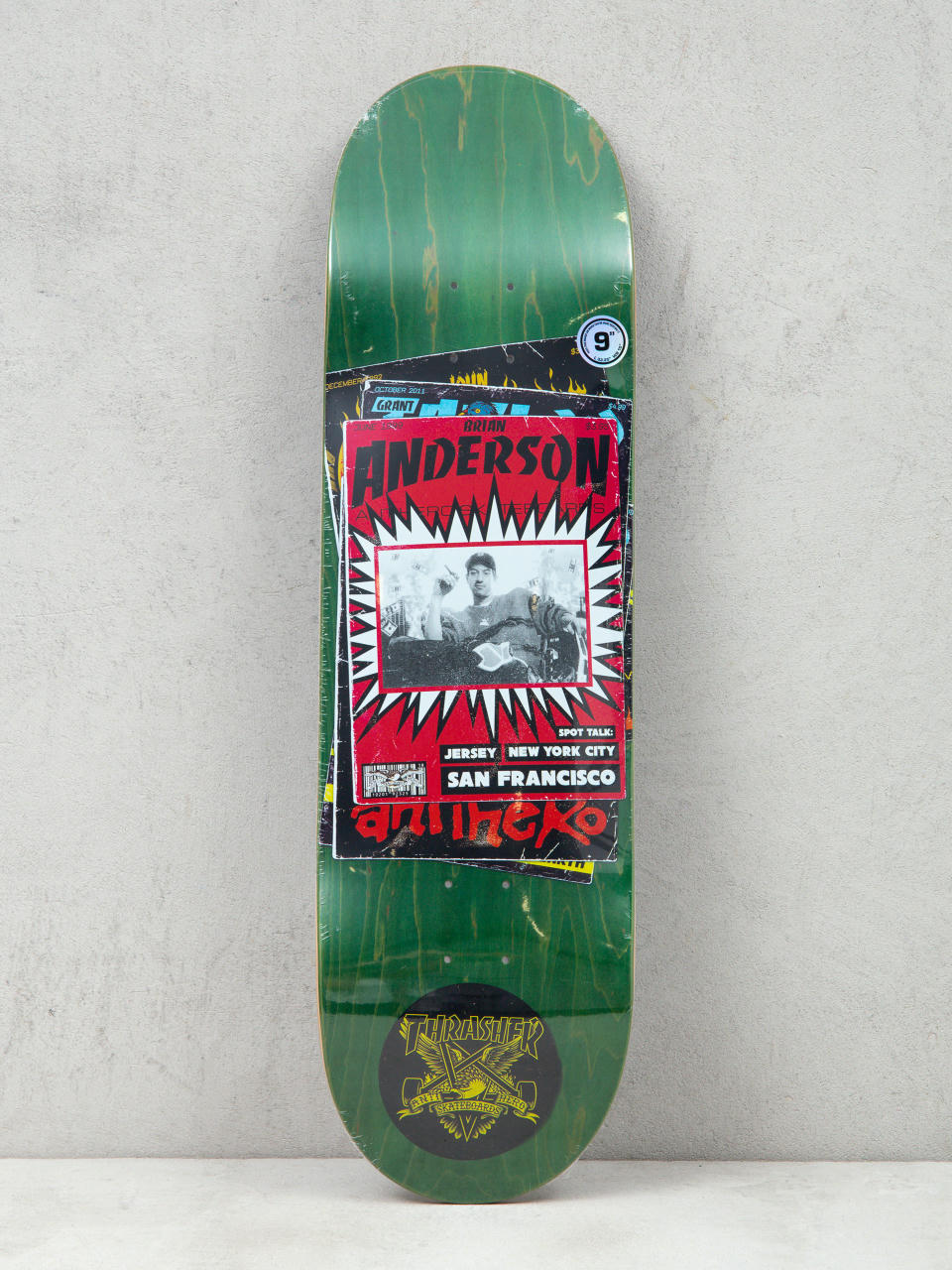 Deck Antihero Ba Thrasher (green)