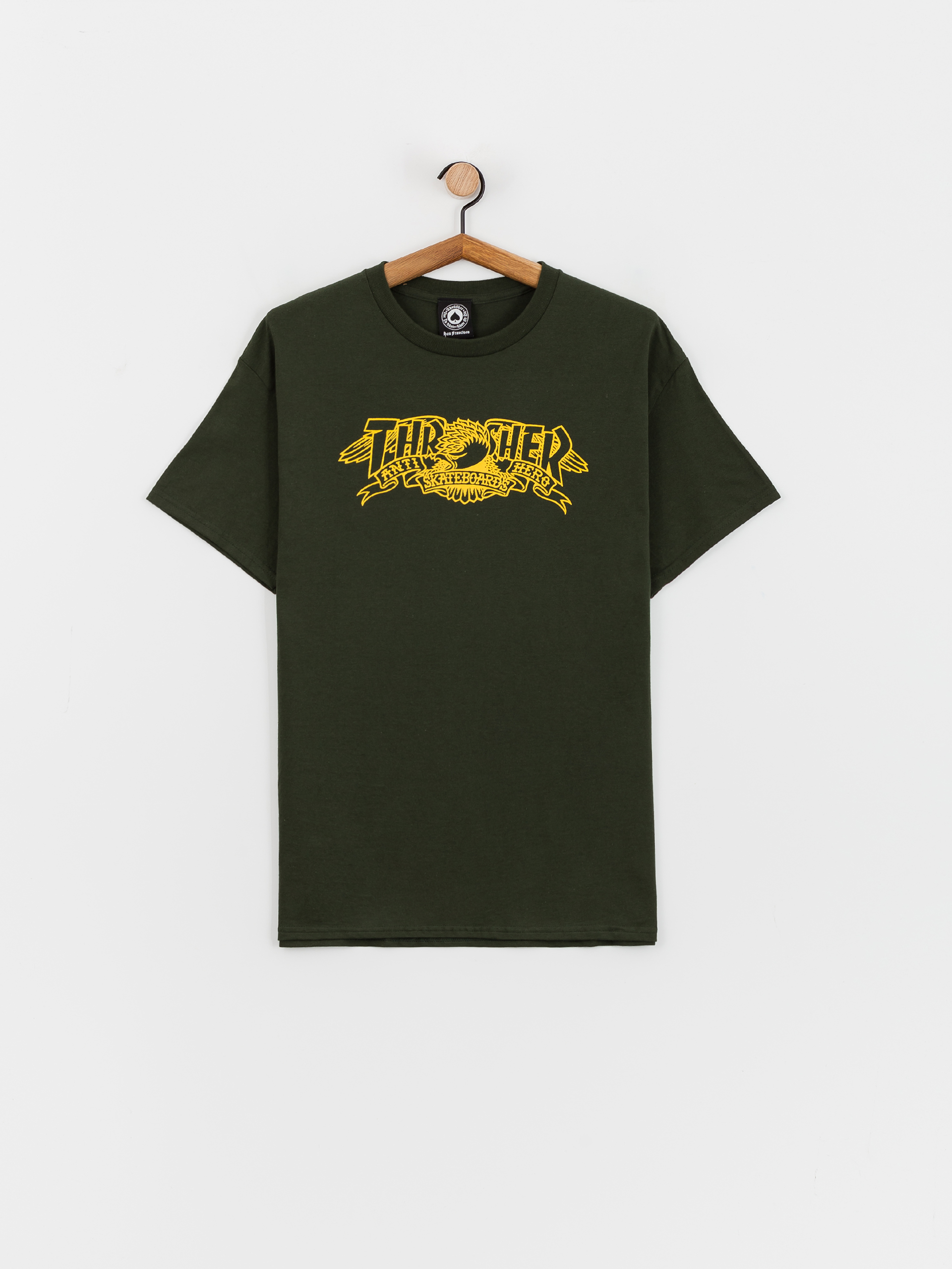 T-shirt Thrasher Mag Banner (forest green)