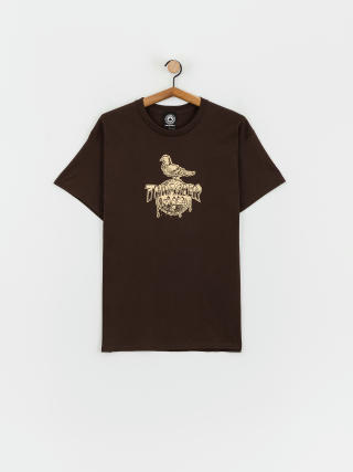 T-shirt Thrasher Cover The Earth (dark chocolate)