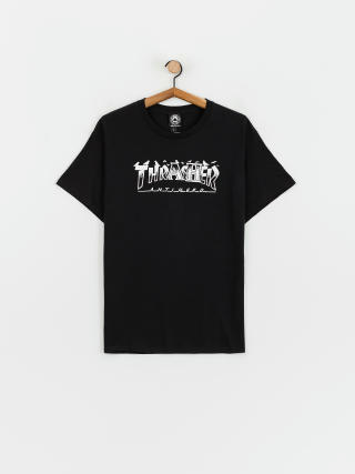 T-shirt Thrasher Pigeon Mag (black)