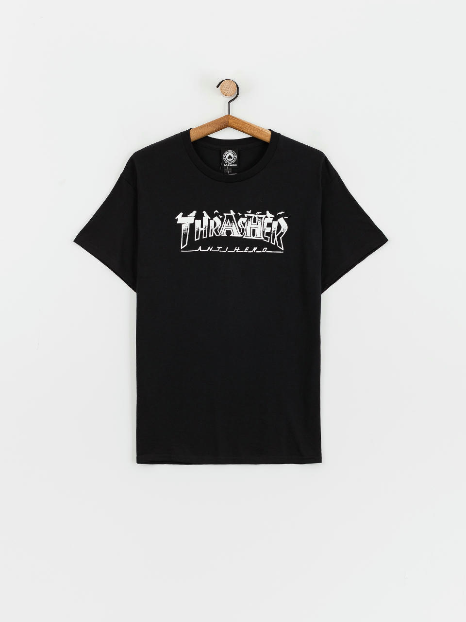 T-shirt Thrasher Pigeon Mag (black)