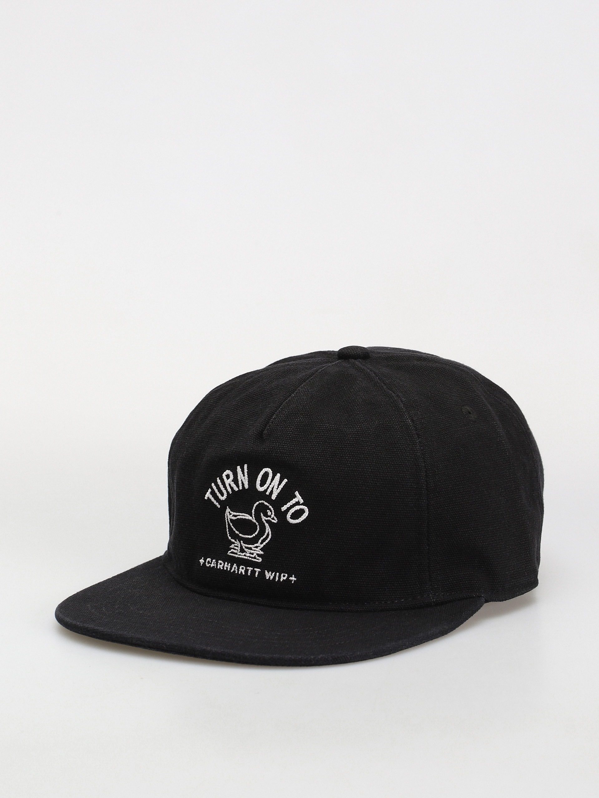 Czapka z daszkiem Carhartt WIP Stamp (black/white)