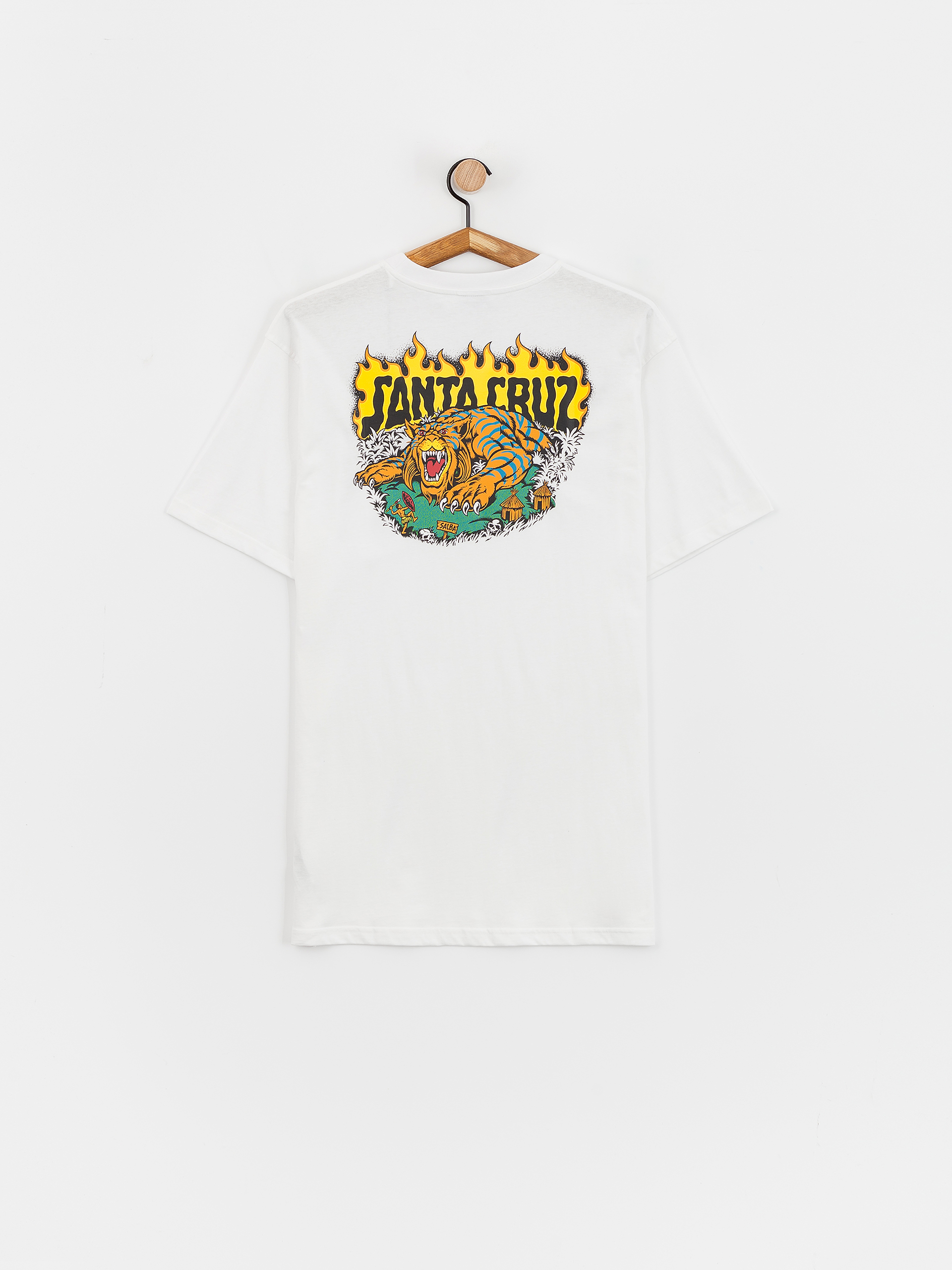 T-shirt Santa Cruz Salba Tiger Redux (white)
