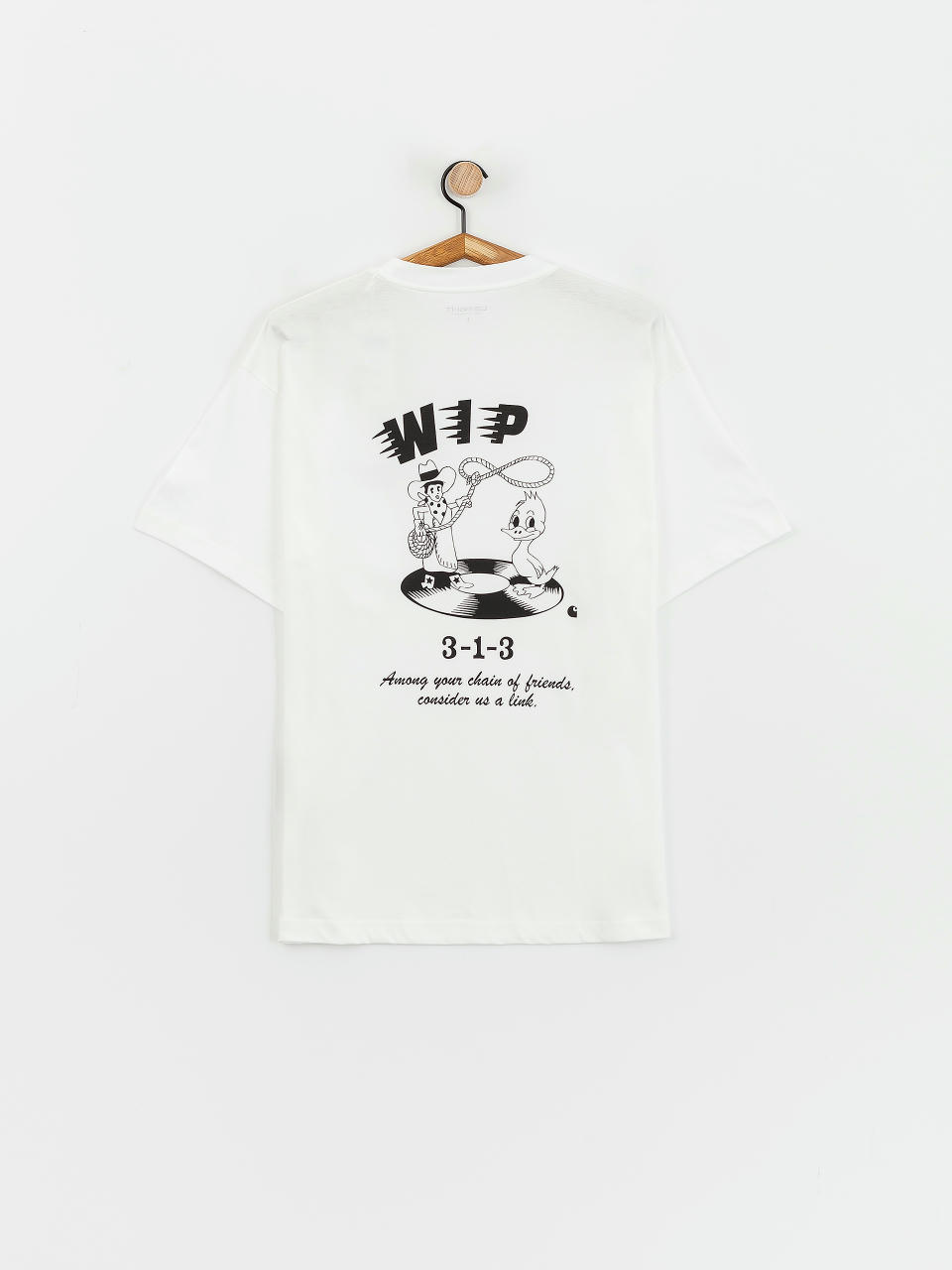 T-shirt Carhartt WIP Friendship (white/black)