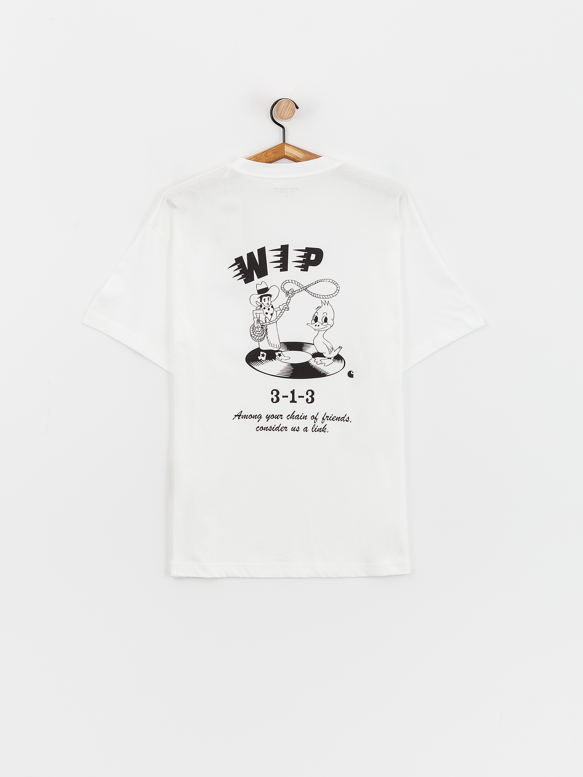 T-shirt Carhartt WIP Friendship (white/black)