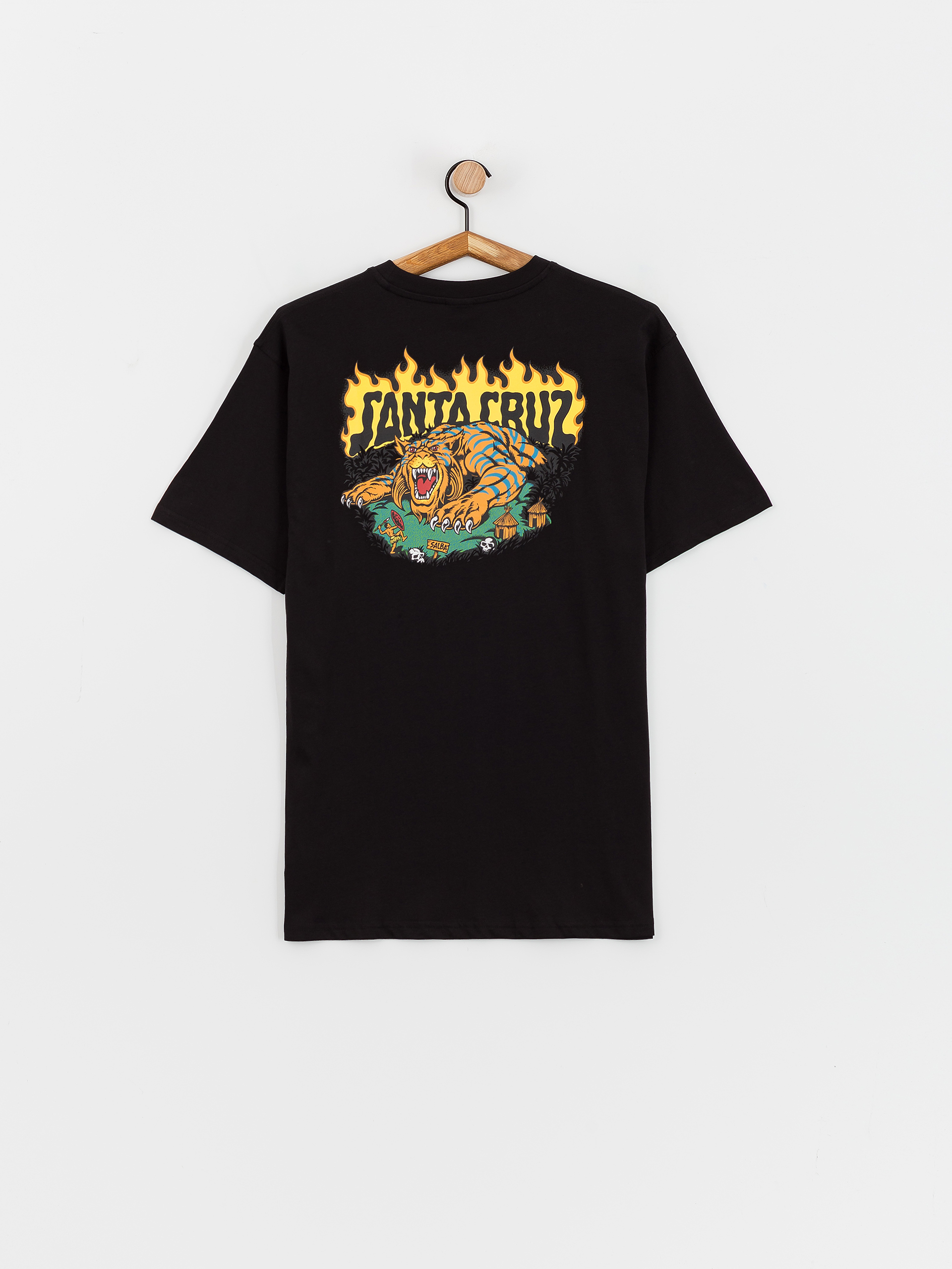 T-shirt Santa Cruz Salba Tiger Redux (black)