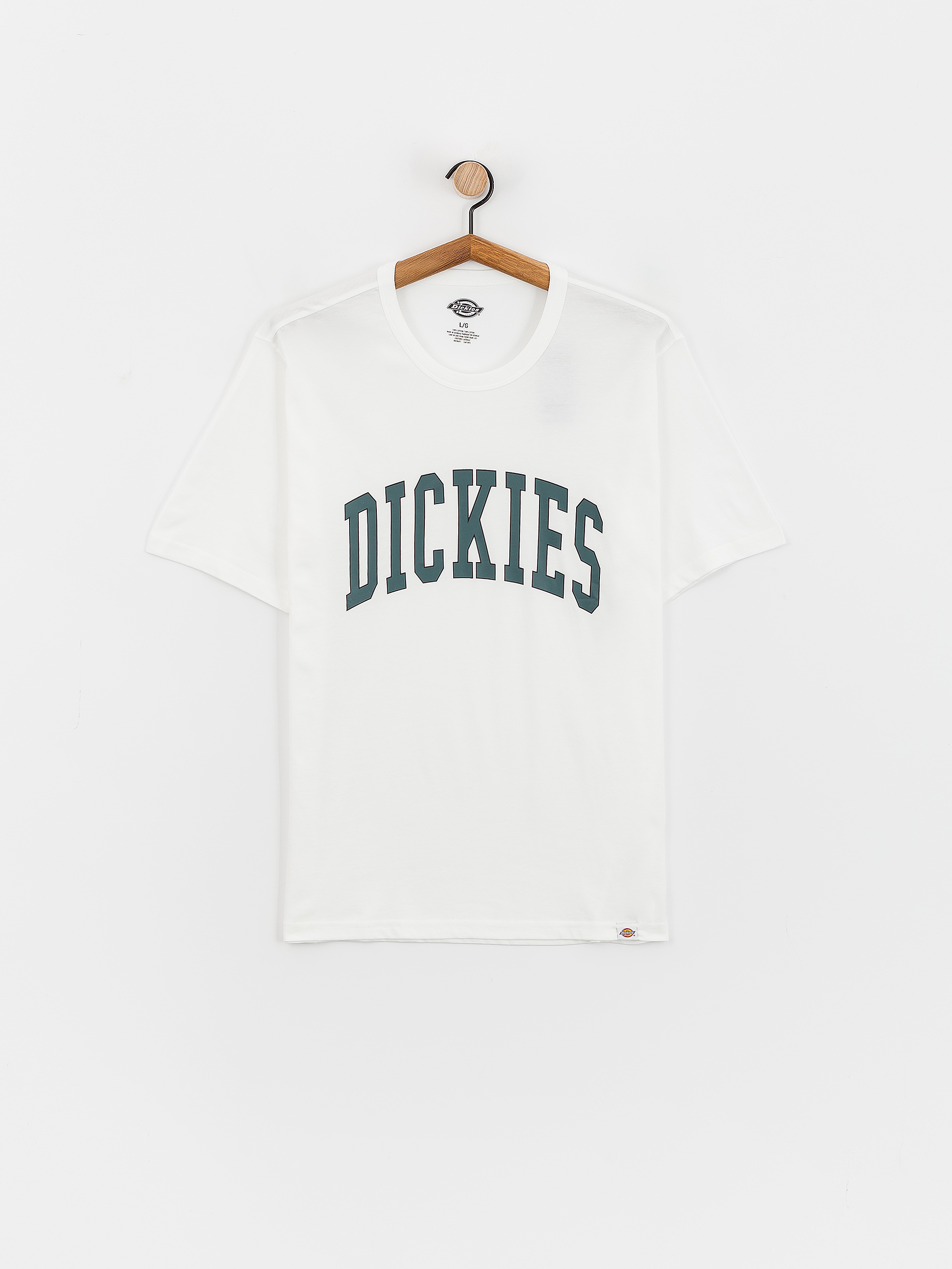 T-shirt Dickies Aitkin (wht/lncn grn)