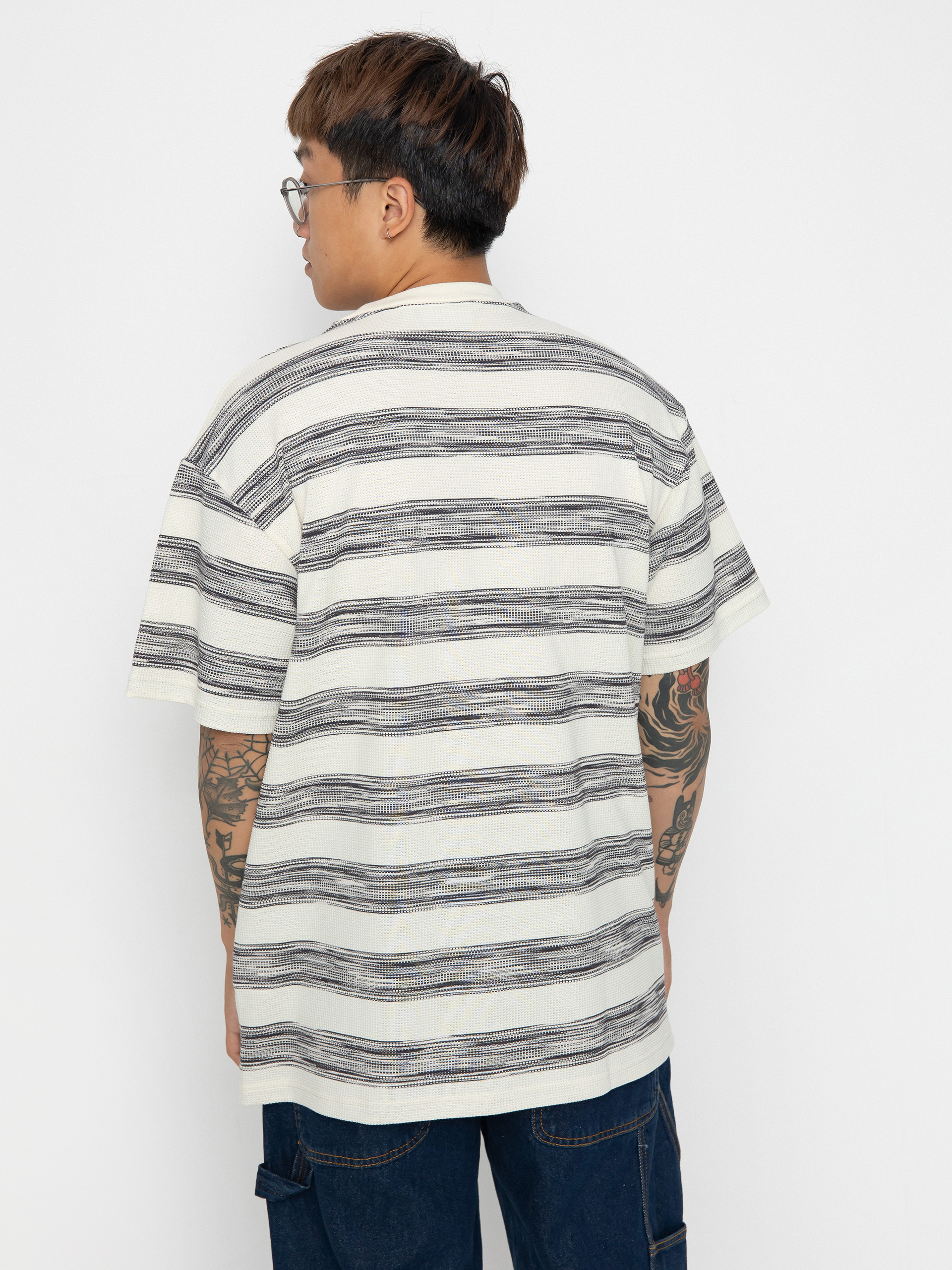 T-shirt Carhartt WIP Dodson Pocket (dodson stripe horizontal/natural)