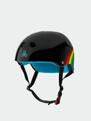 Kask Triple Eight The Certified Sweatsaver Helmet (rainbow black)