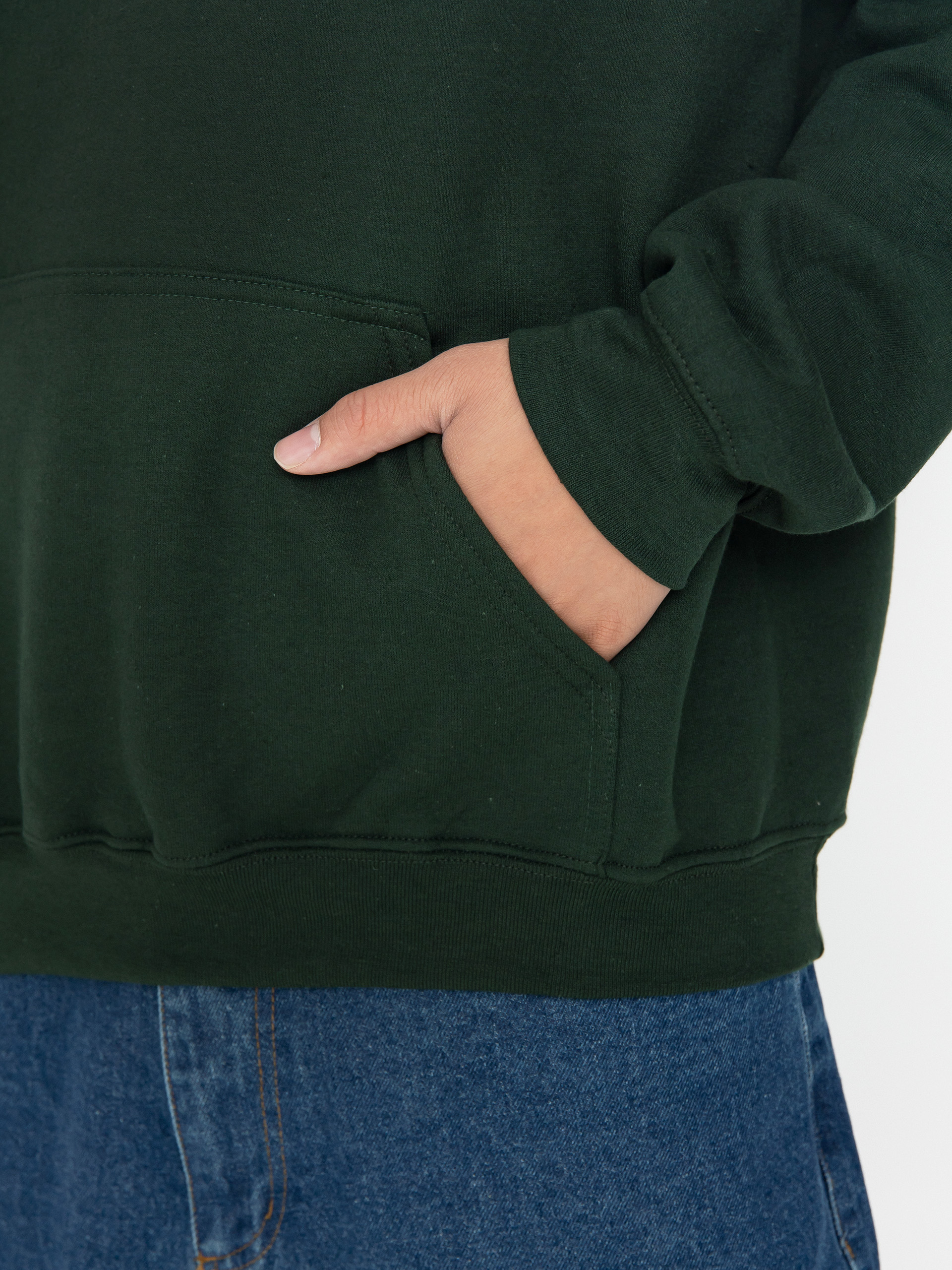 Bluza z kapturem Thrasher Mag Banner HD (forest green)