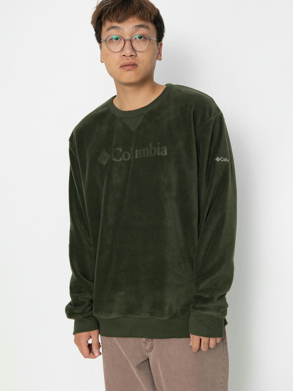 Bluza Columbia Steens Mountain Crew 2.0 (greenscape)