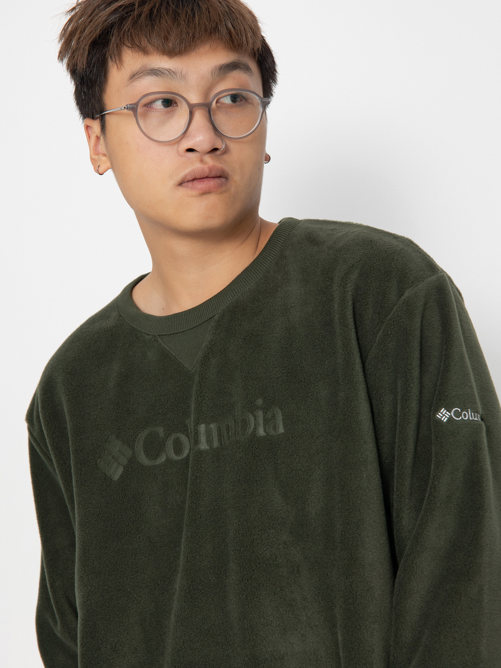 Bluza Columbia Steens Mountain Crew 2.0 (greenscape)