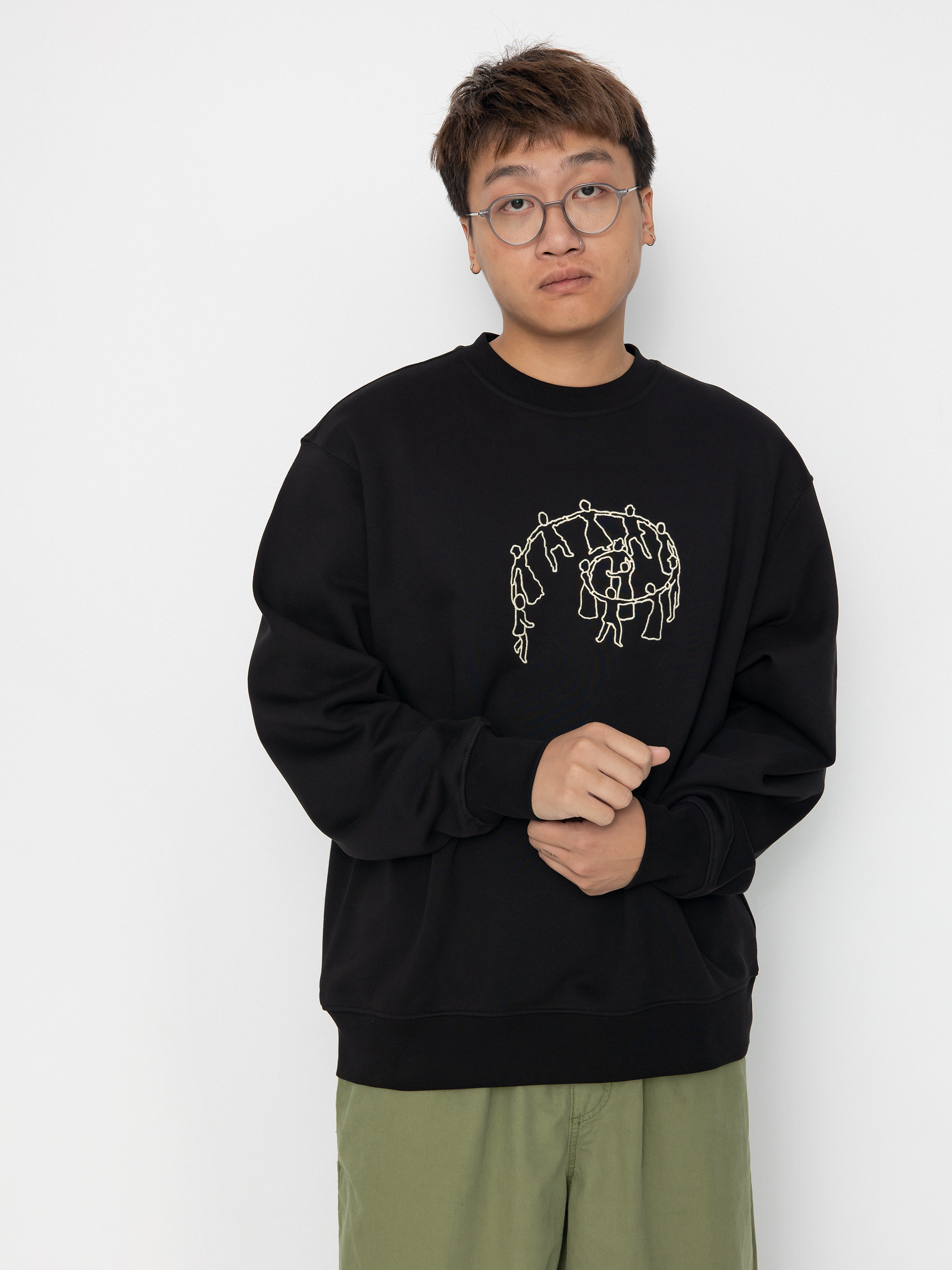 Bluza Vans Skate Hold Hands HD (black)