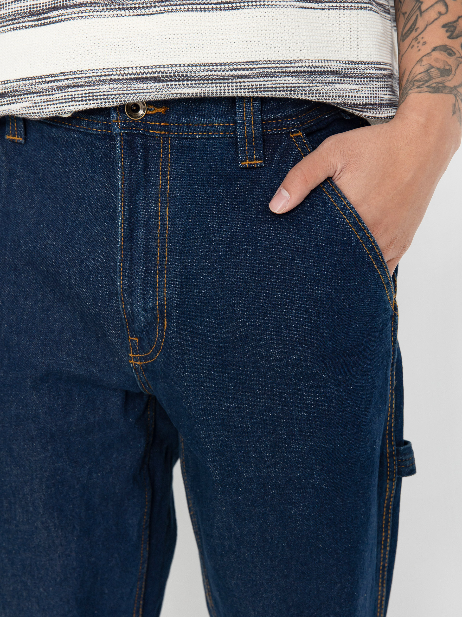 Spodnie Vans Drill Chore Relaxed Carpenter Denim (dark denim)