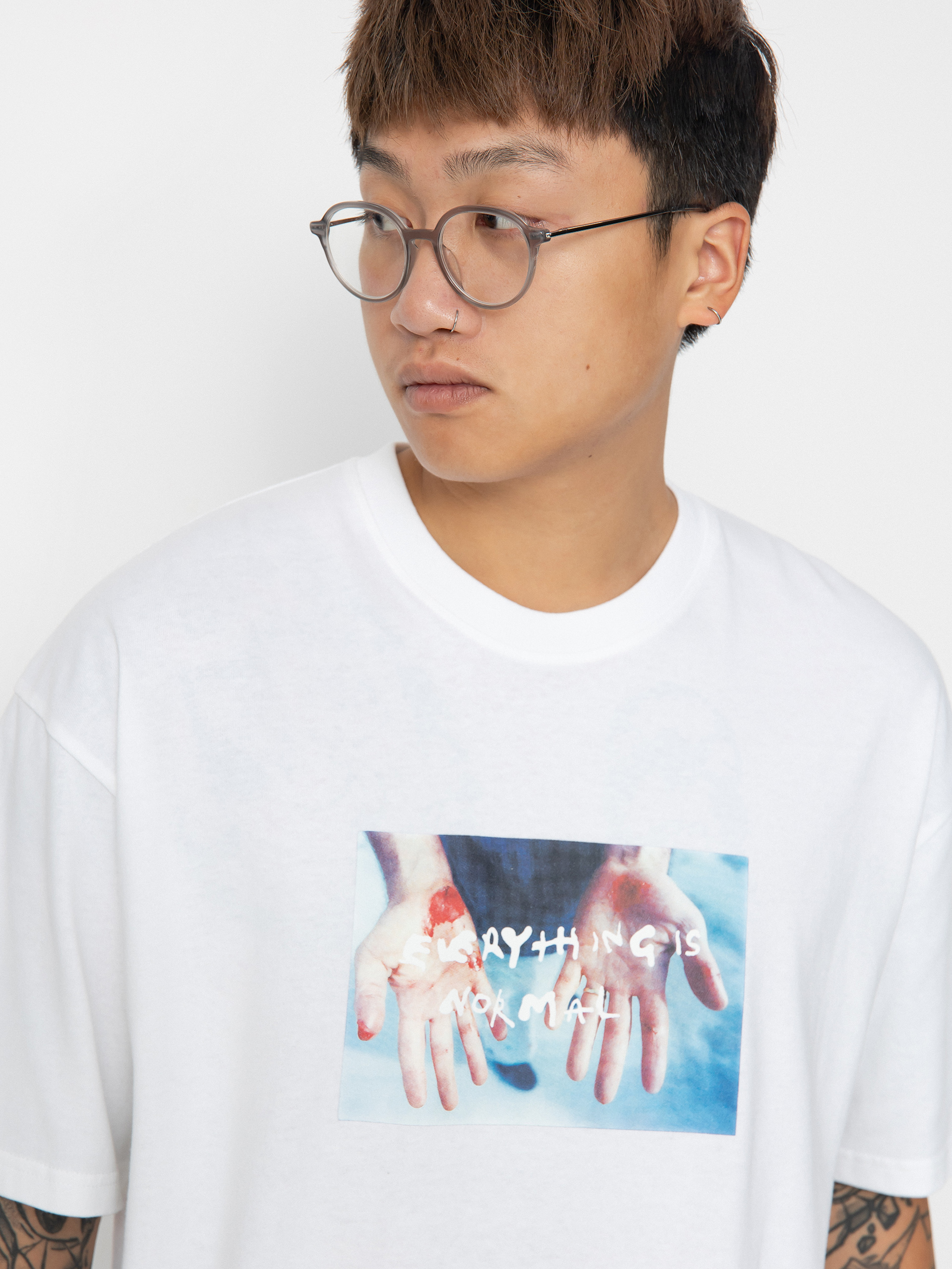 T-shirt Polar Skate Commitment (white)