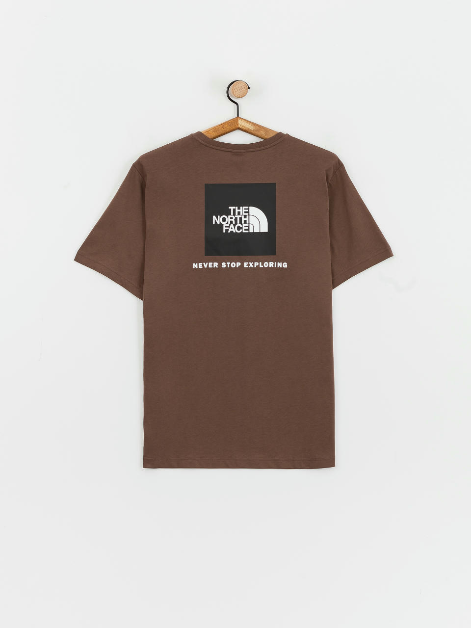 T-shirt The North Face Redbox (smokey brown/tnf black)