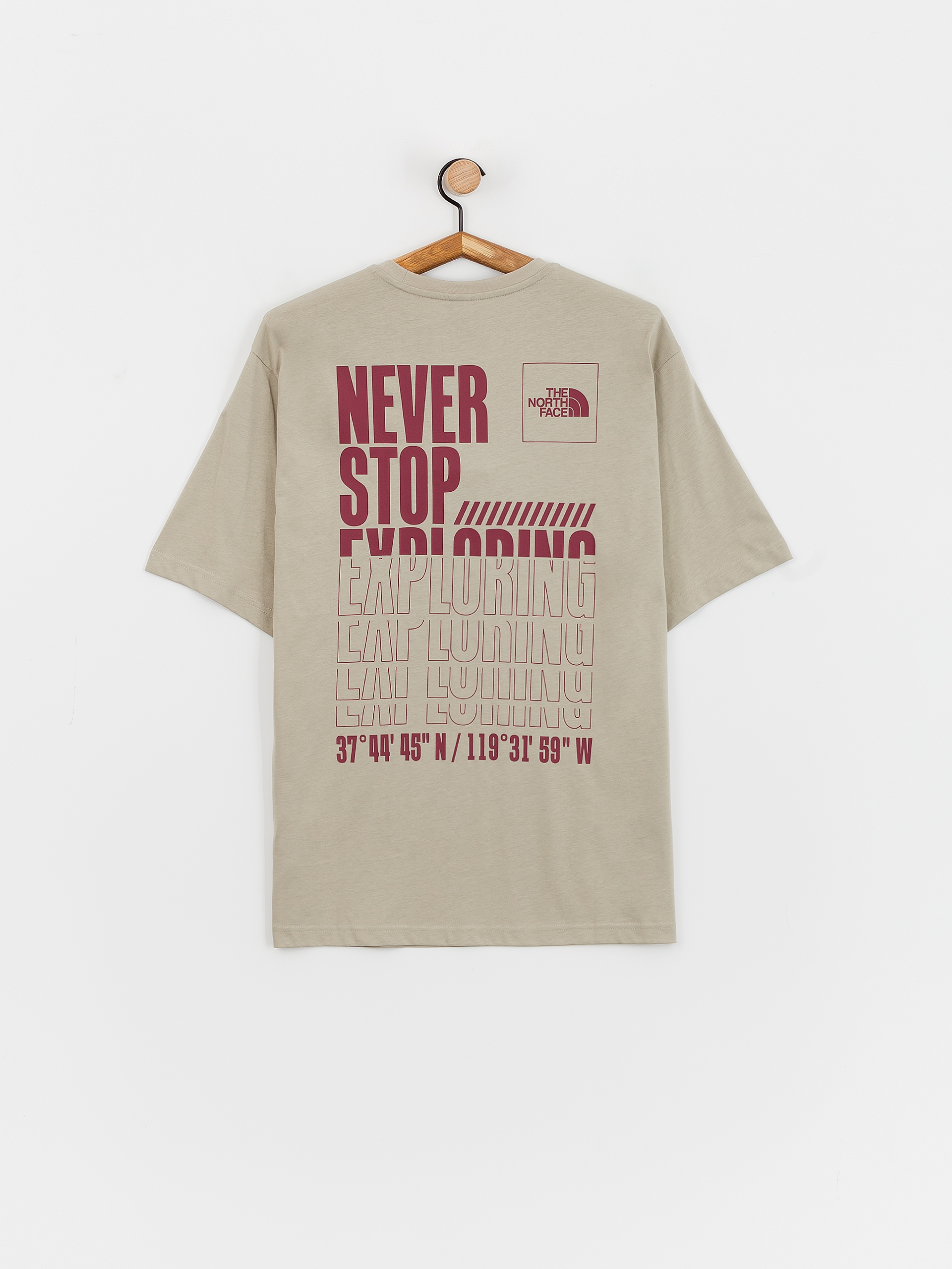 T-shirt The North Face Coordinates (clay grey)
