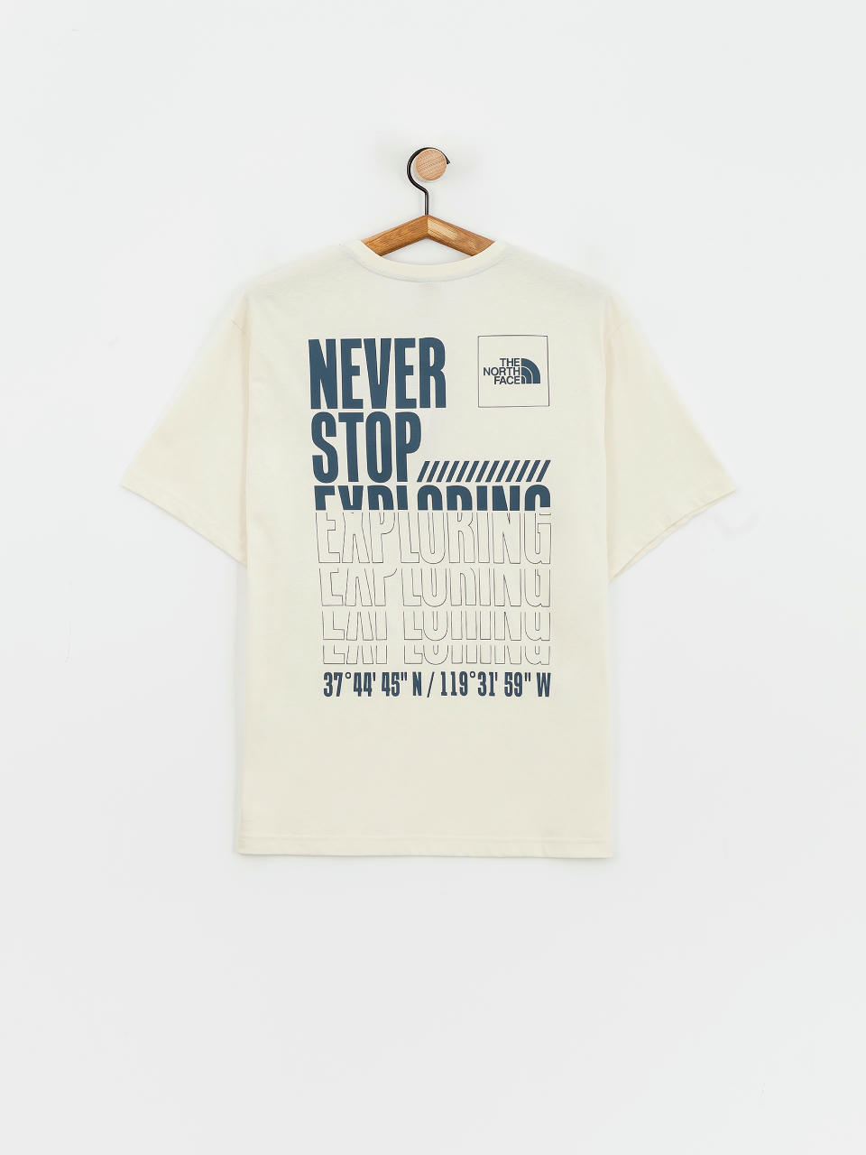 T-shirt The North Face Coordinates (white dune)