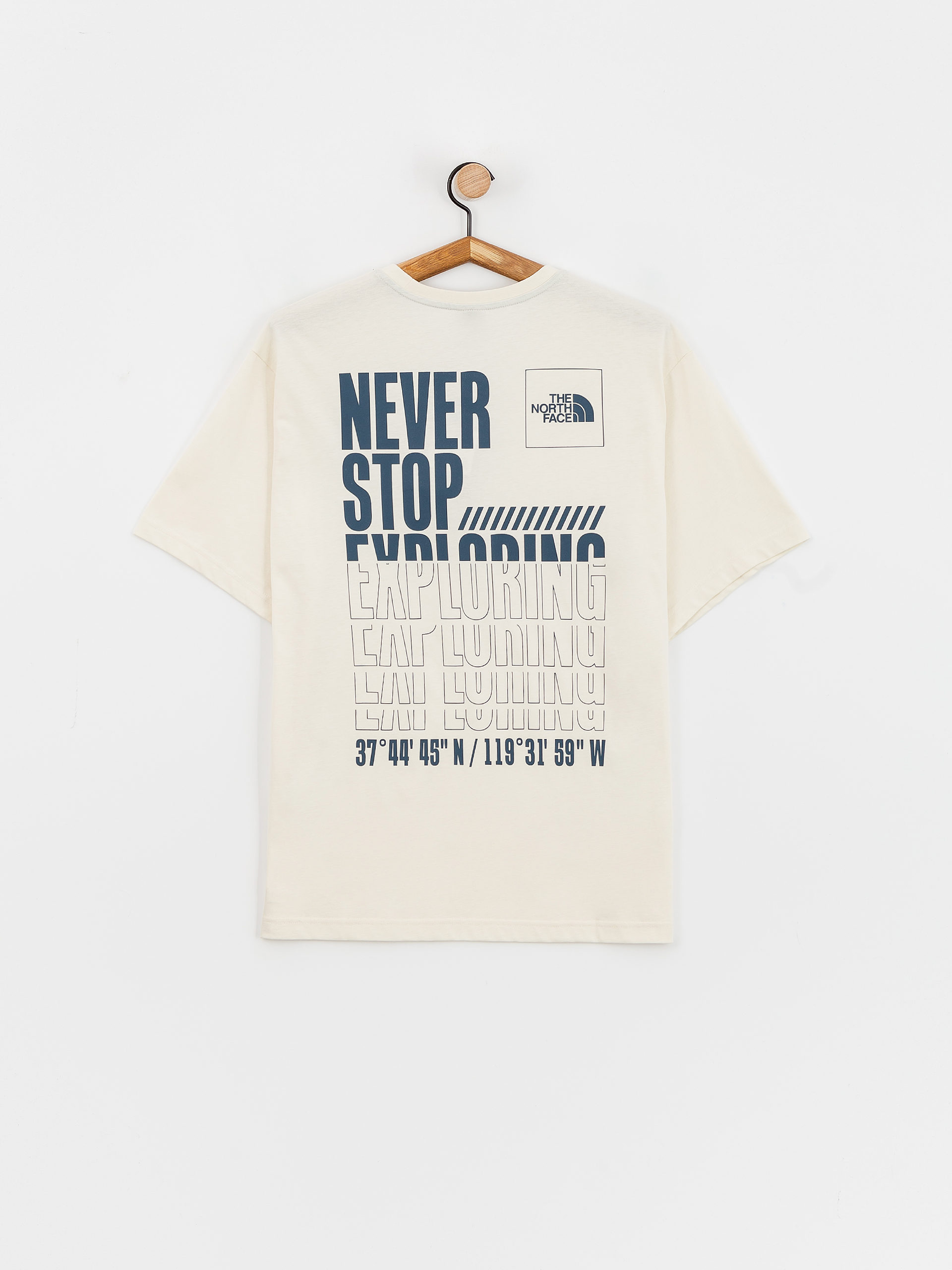 T-shirt The North Face Coordinates (white dune)