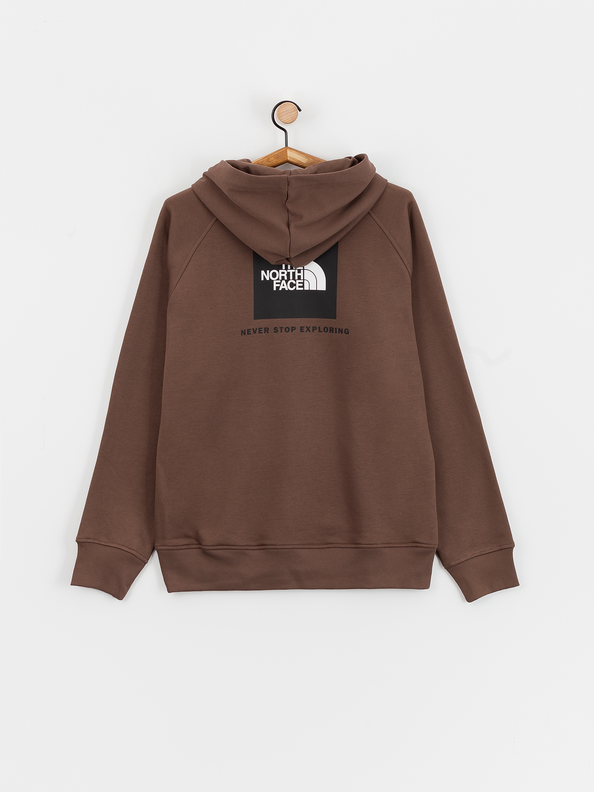 Bluza z kapturem The North Face Raglan Box Nse HD (smokey brown)