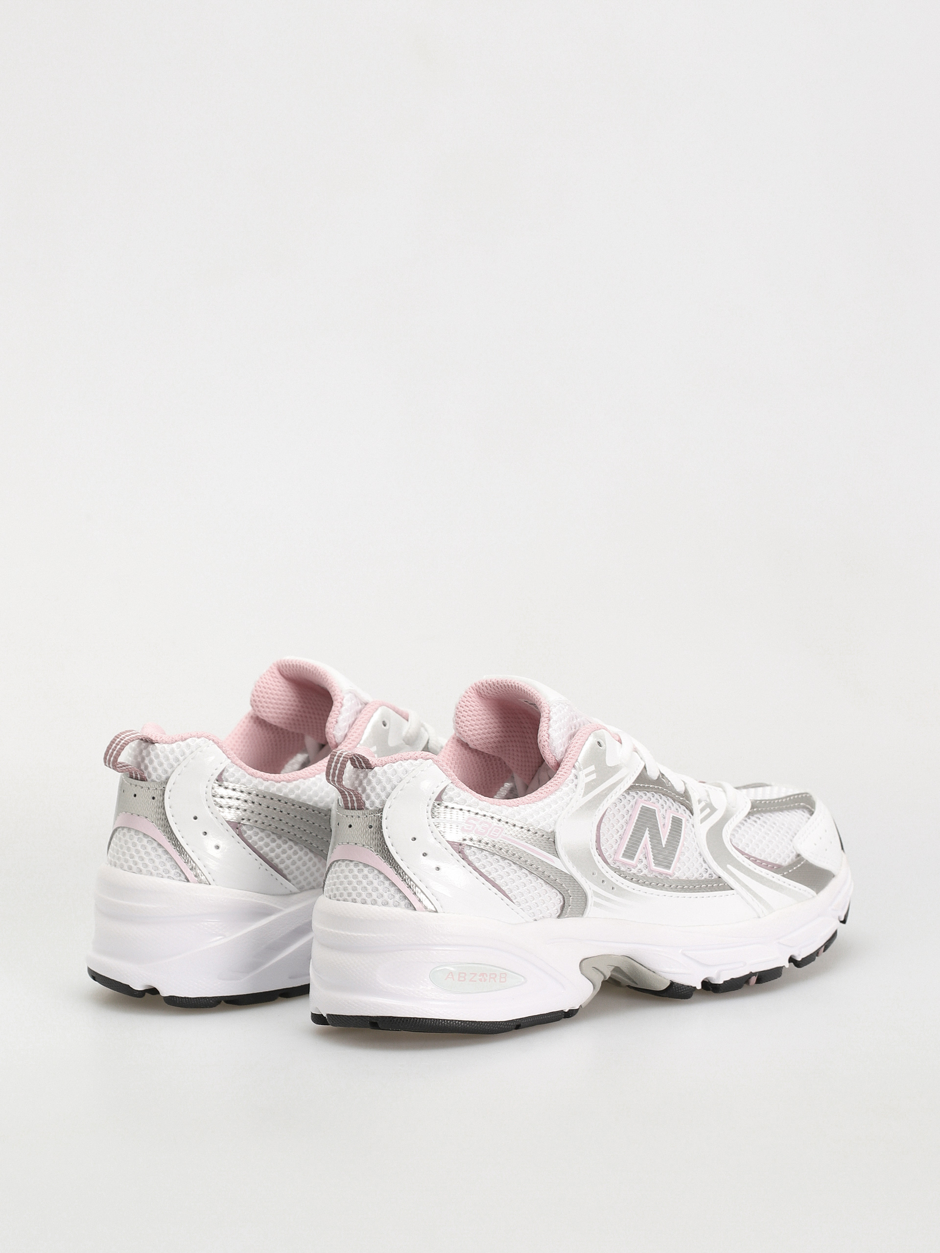 Buty New Balance 530 JR (white silver pink)