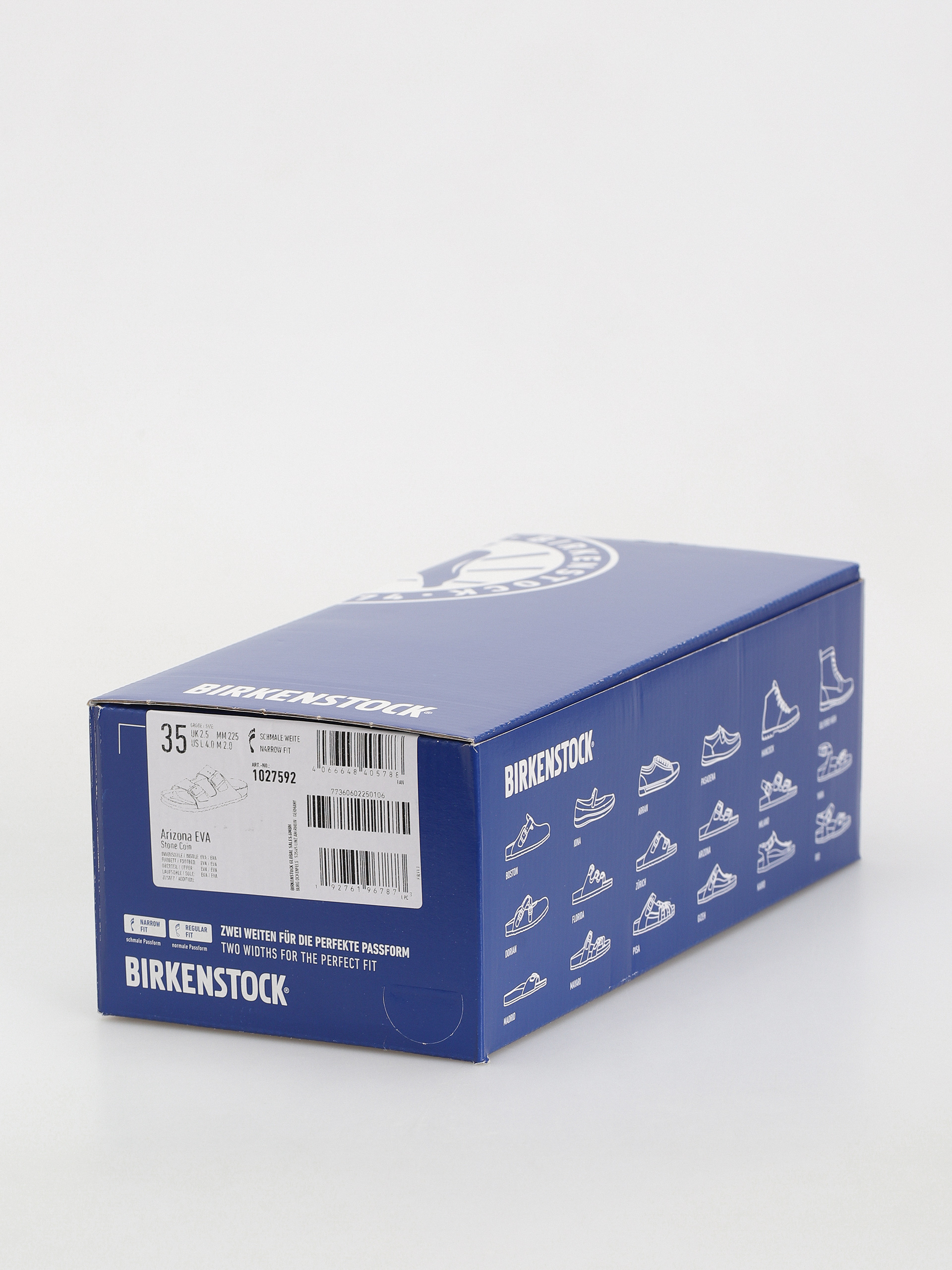 Klapki Birkenstock Arizona Essentials EVA Narrow Wmn (stone coin)