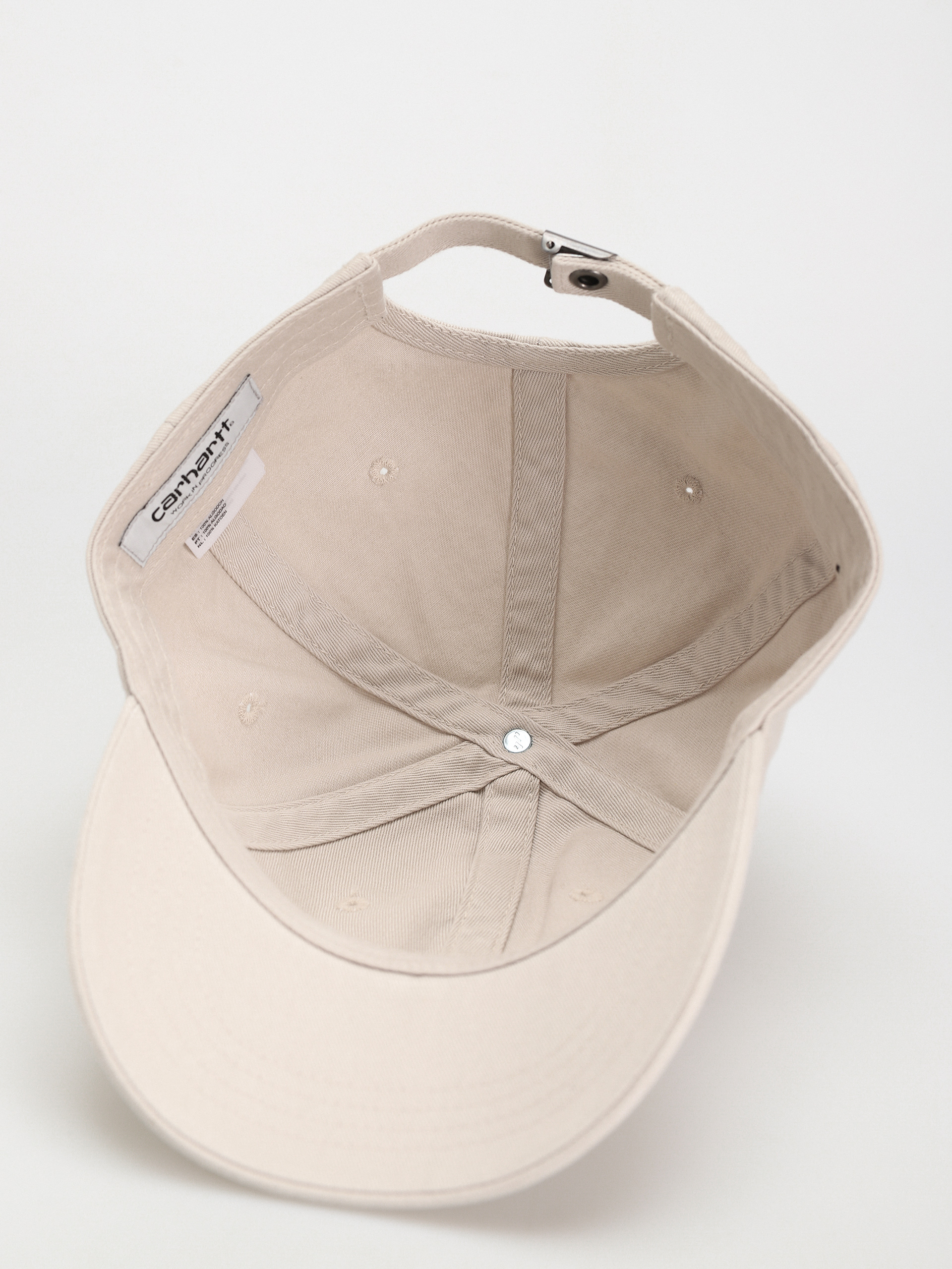 Czapka z daszkiem Carhartt WIP Madison Logo (moonbeam/black)
