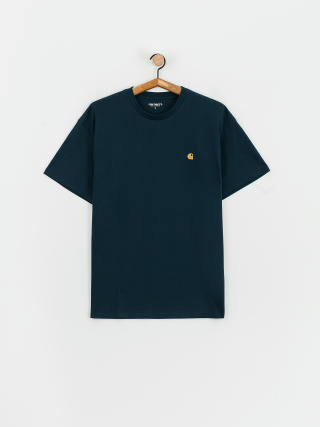 T-shirt Carhartt WIP Chase (duck blue/gold)