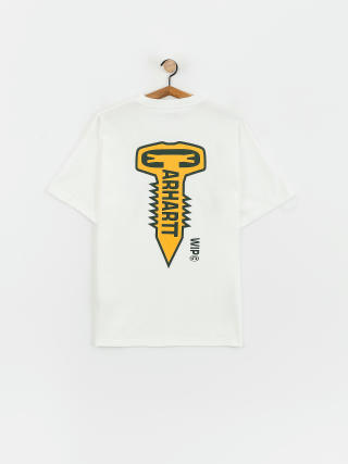 T-shirt Carhartt WIP Cross Screw (white)