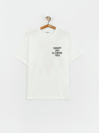 T-shirt Carhartt WIP Cross Screw (white)